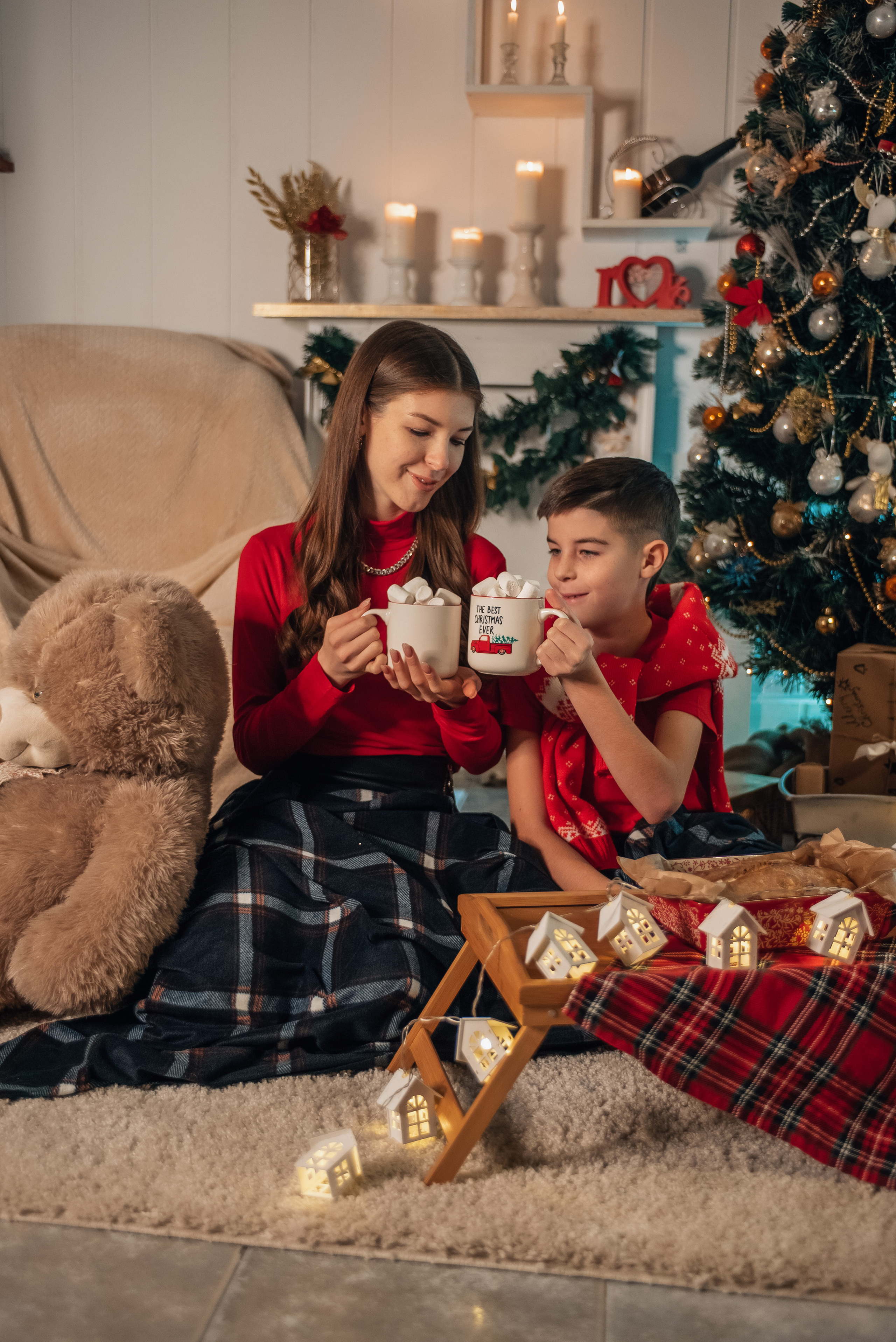 Новогодние в студии. Свадебный и семейный фотограф в Камышлове Ирина Чуркина