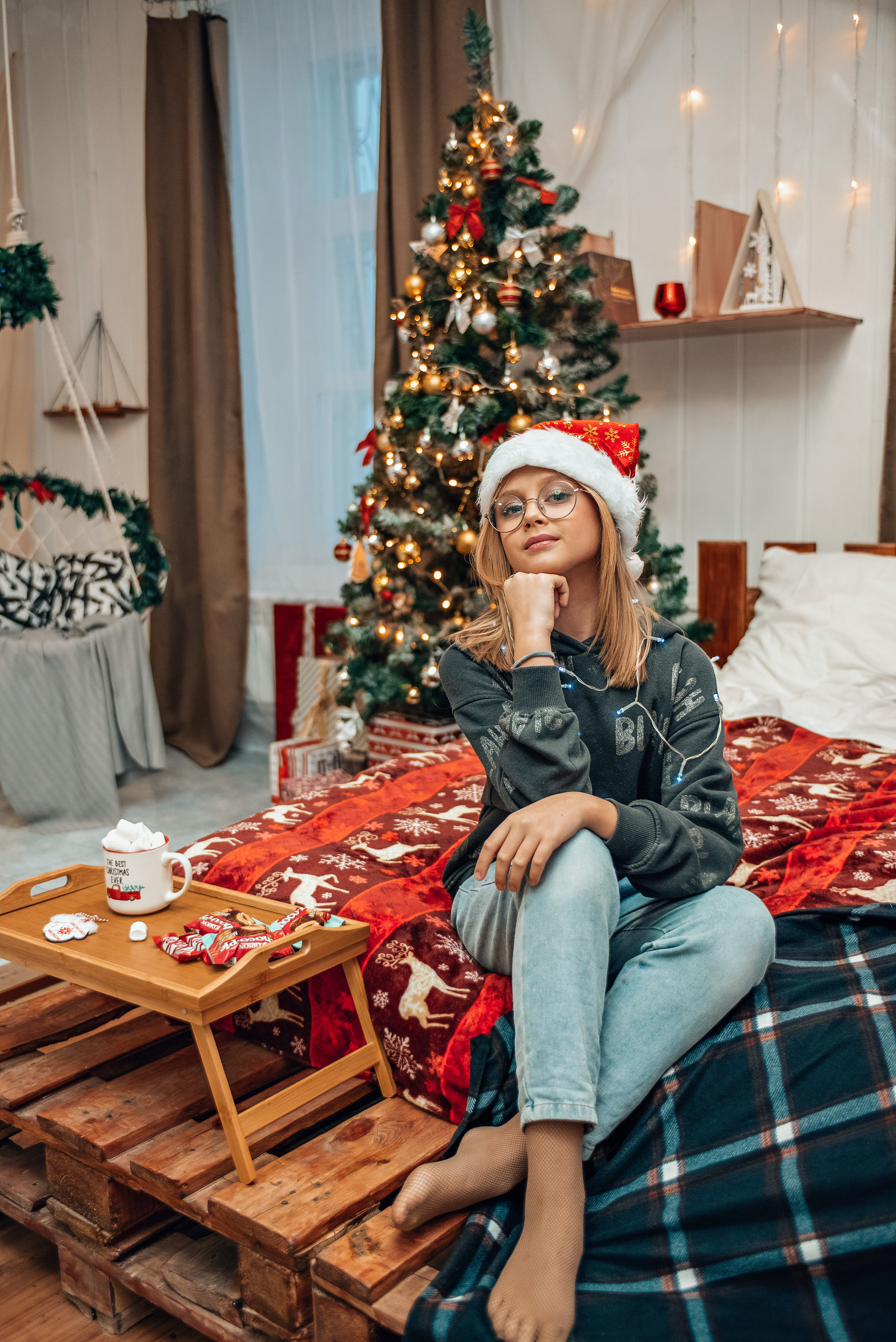 Новогодние в студии. Свадебный и семейный фотограф в Камышлове Ирина Чуркина