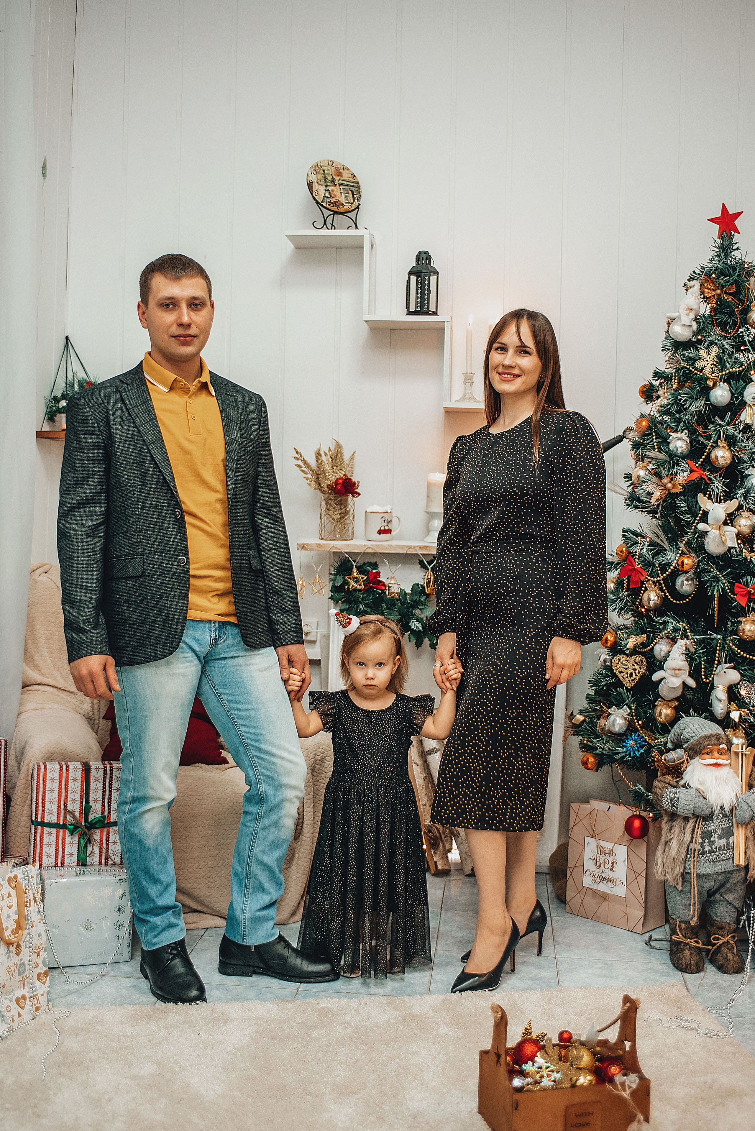 Новогодние в студии. Свадебный и семейный фотограф в Камышлове Ирина Чуркина