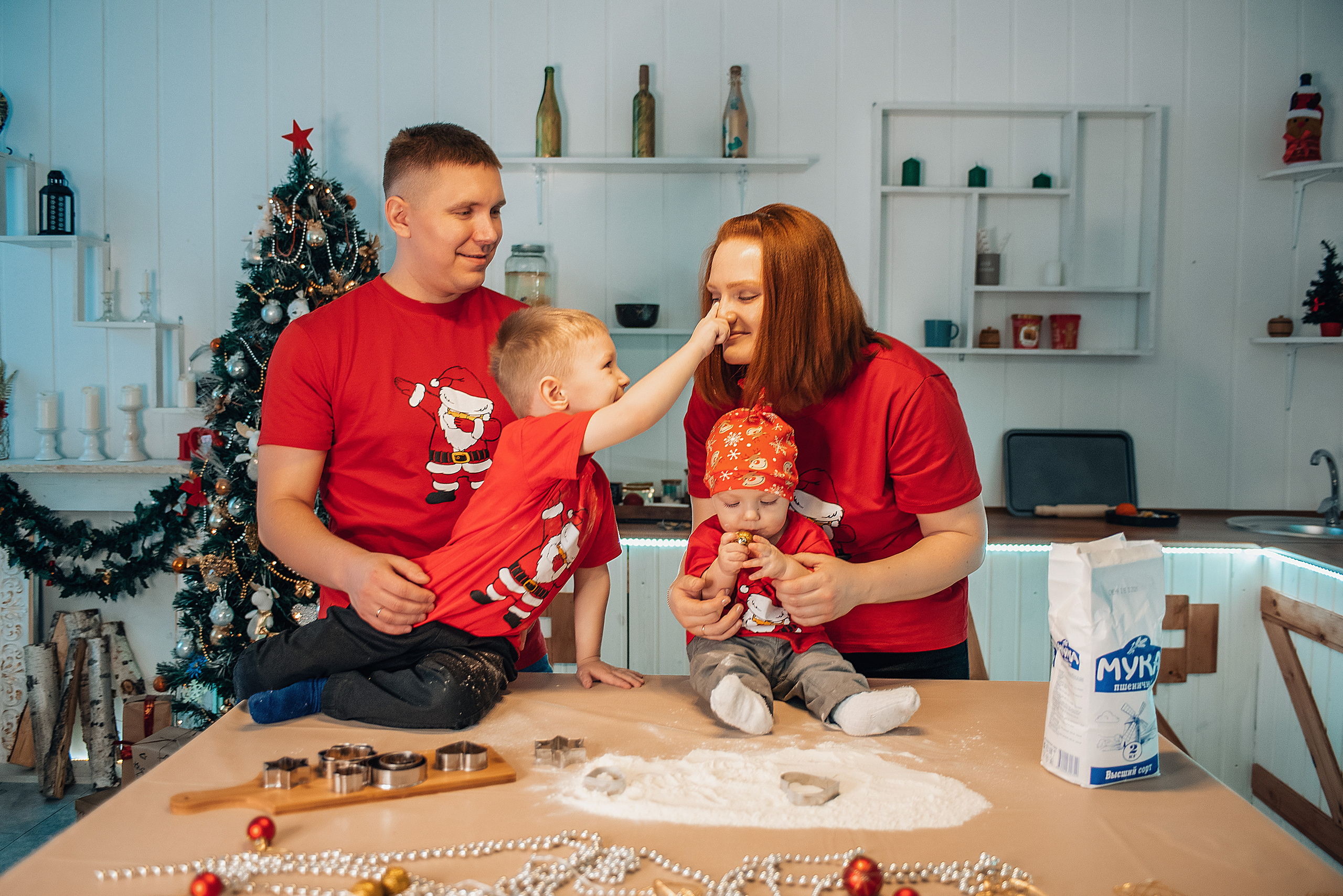 Новогодние в студии. Свадебный и семейный фотограф в Камышлове Ирина Чуркина