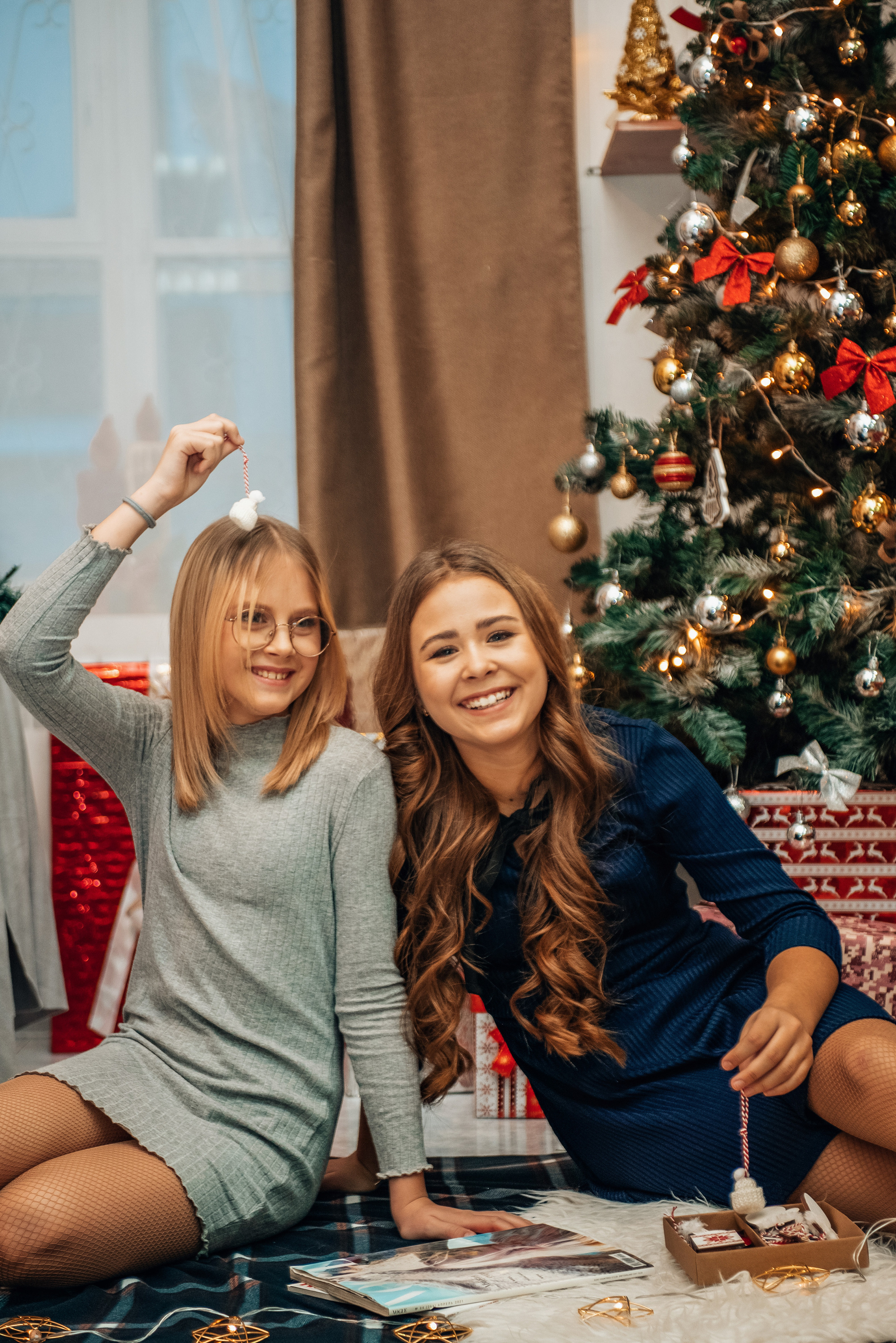 Новогодние в студии. Свадебный и семейный фотограф в Камышлове Ирина Чуркина