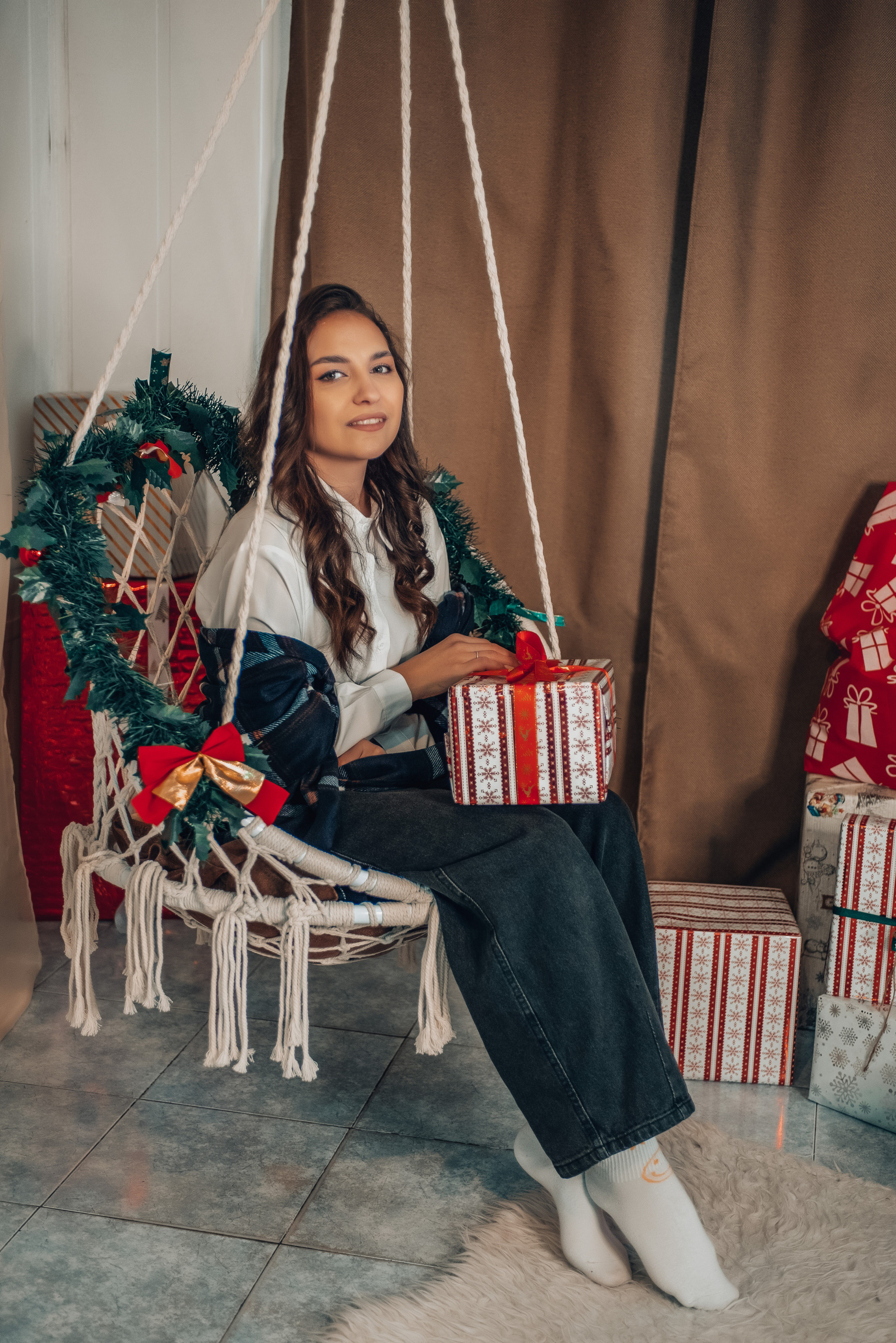 Новогодние в студии. Свадебный и семейный фотограф в Камышлове Ирина Чуркина