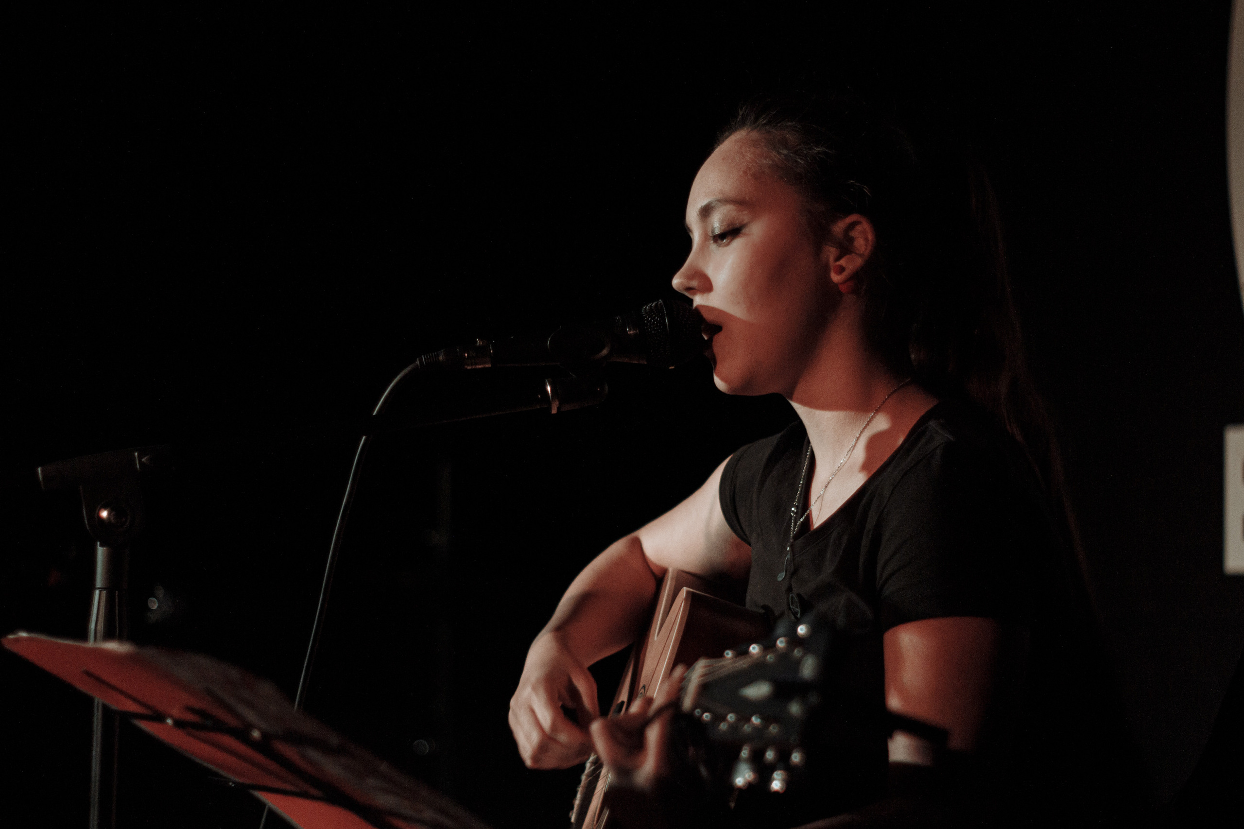 Акустический концерт в баре Blackwood. Фотограф Суботица и Нови Сад