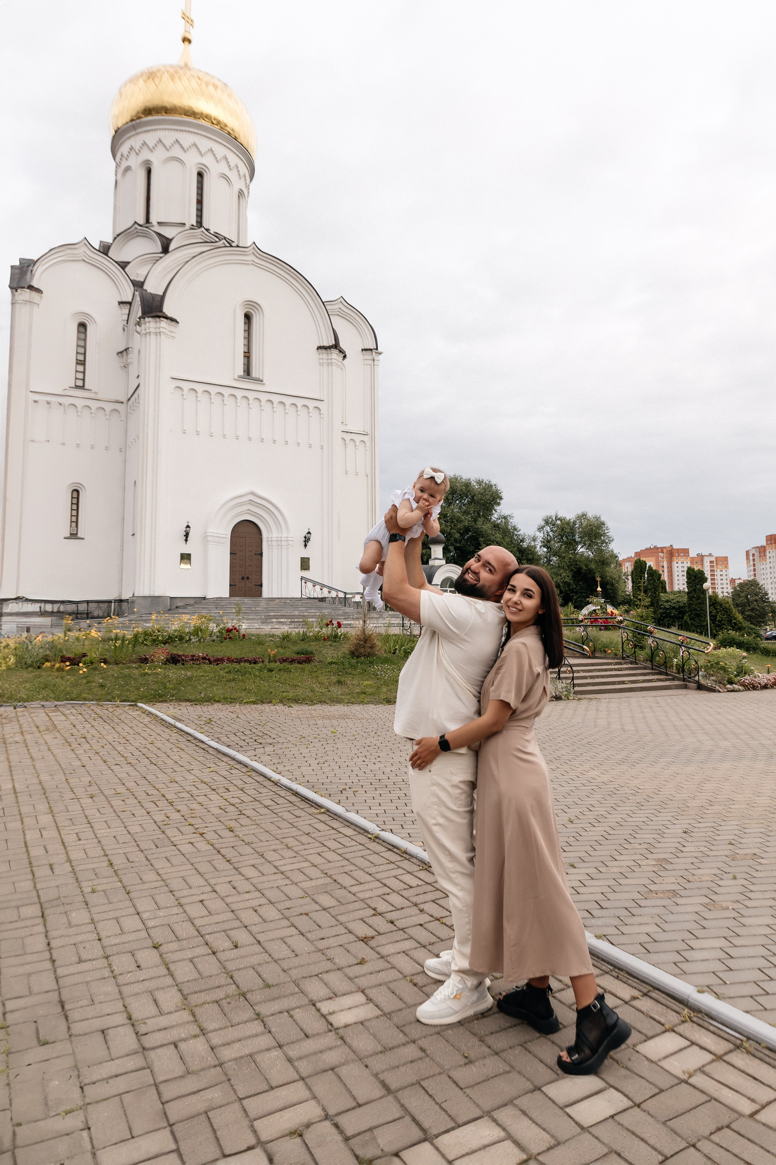 Крещение Ксении. Семейный фотограф Минск Усова Ольга