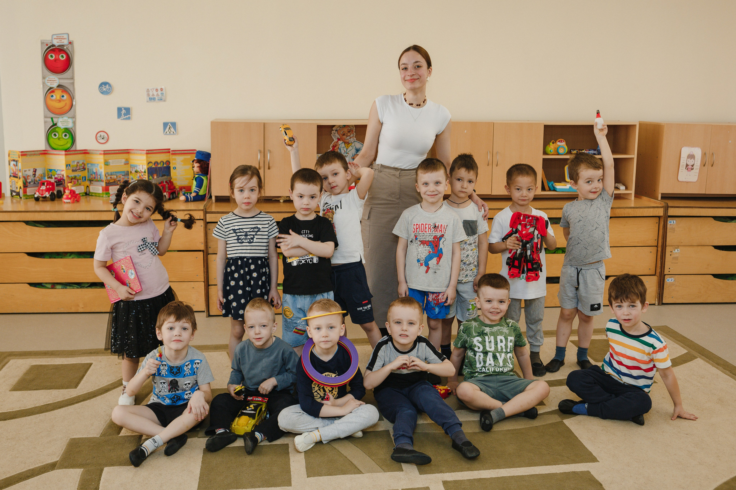 Съемка в садике. Семейный фотограф Николаева Ольга