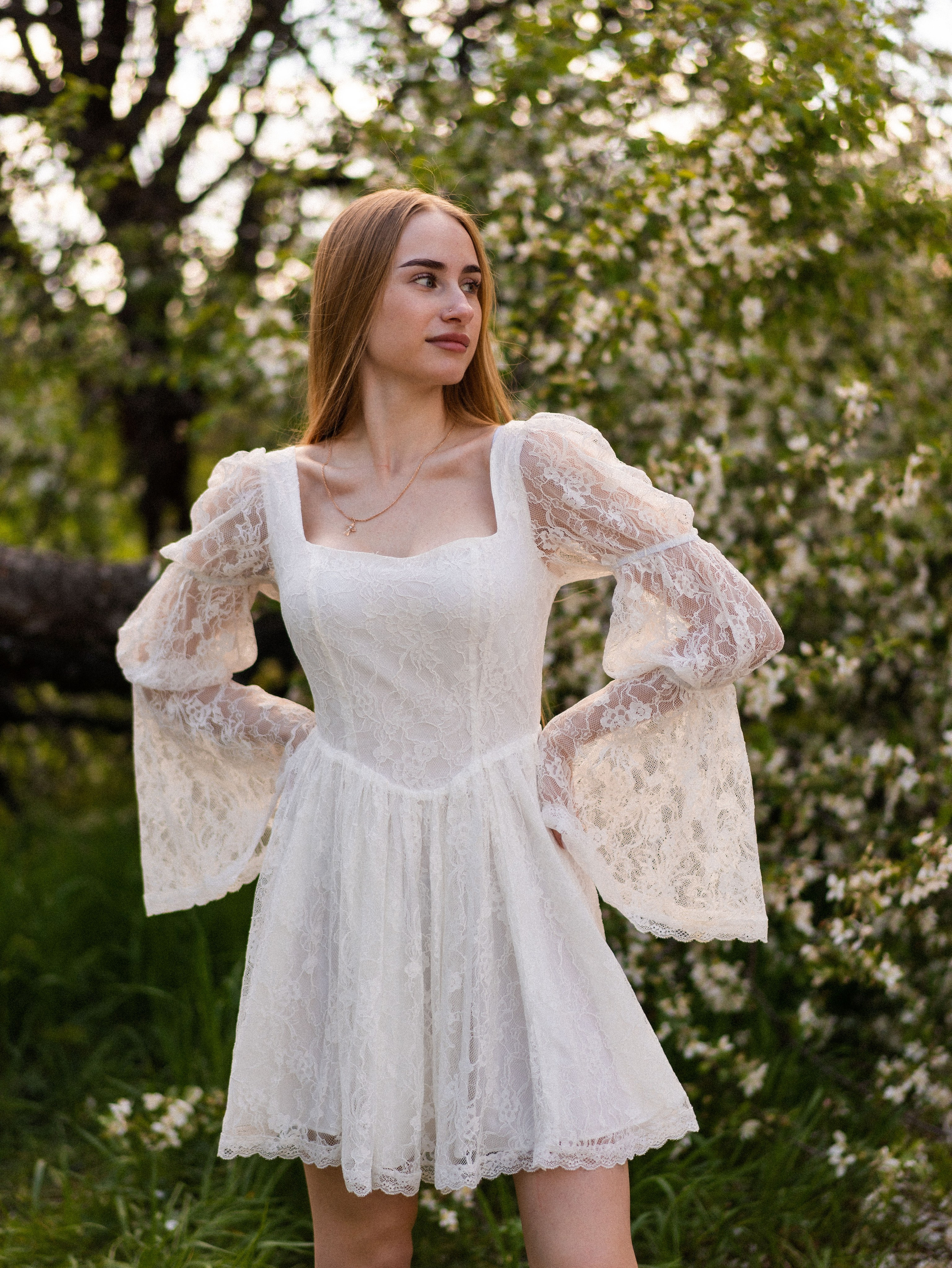 Ксения — фотосессия в весеннем стиле. Фотограф Москва