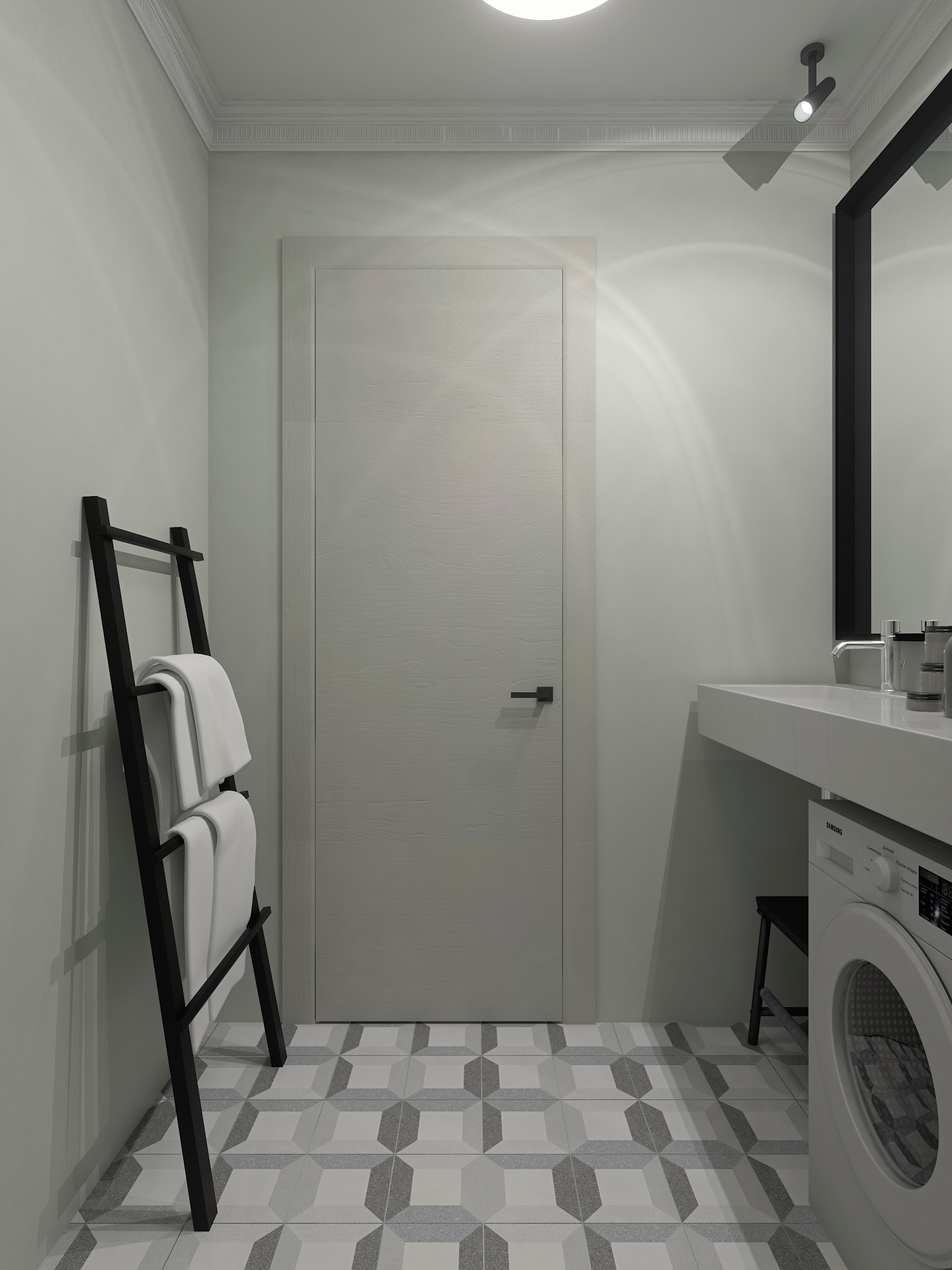 Однокомнатная квартира г. Геленджик. Дизайн интерьера в Пскове и Великом Новгороде