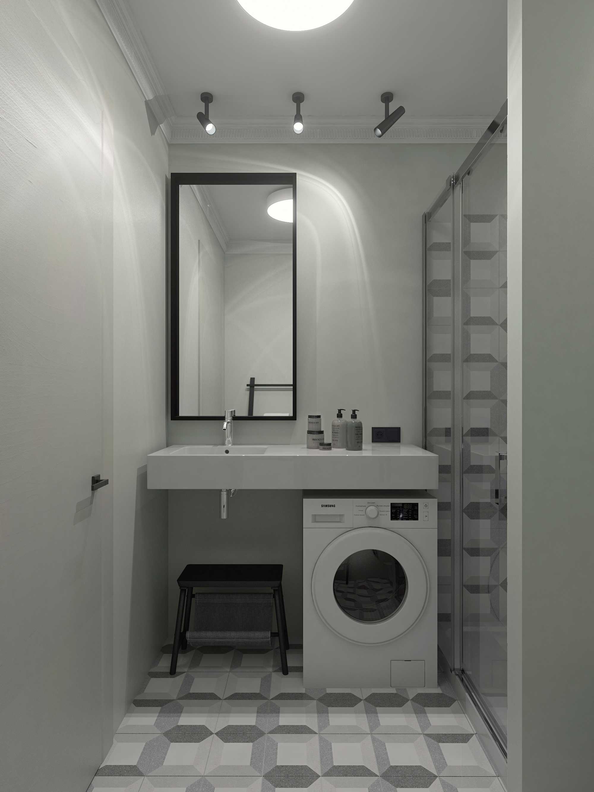 Однокомнатная квартира г. Геленджик. Дизайн интерьера в Пскове и Великом Новгороде