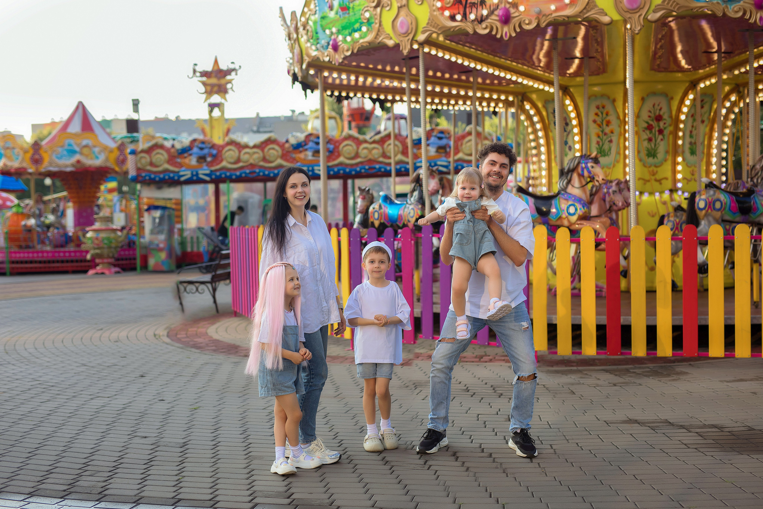 Варюша, Витюша и Аврора. Фотограф на крещение и венчание