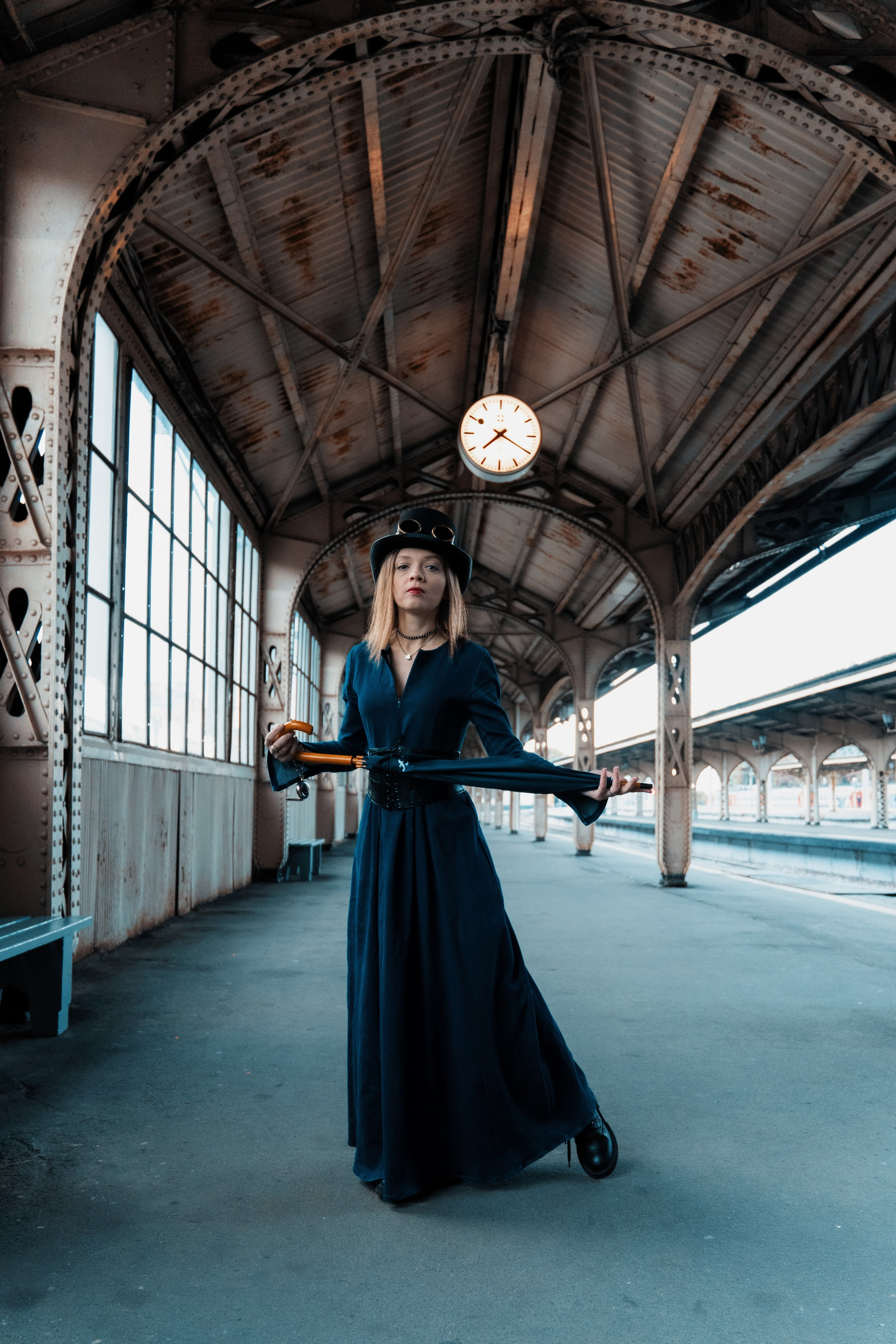 Съемка в тиле стим-панк. Виктория Спорова. Ваш портретный фотограф в Санкт-Петербурге