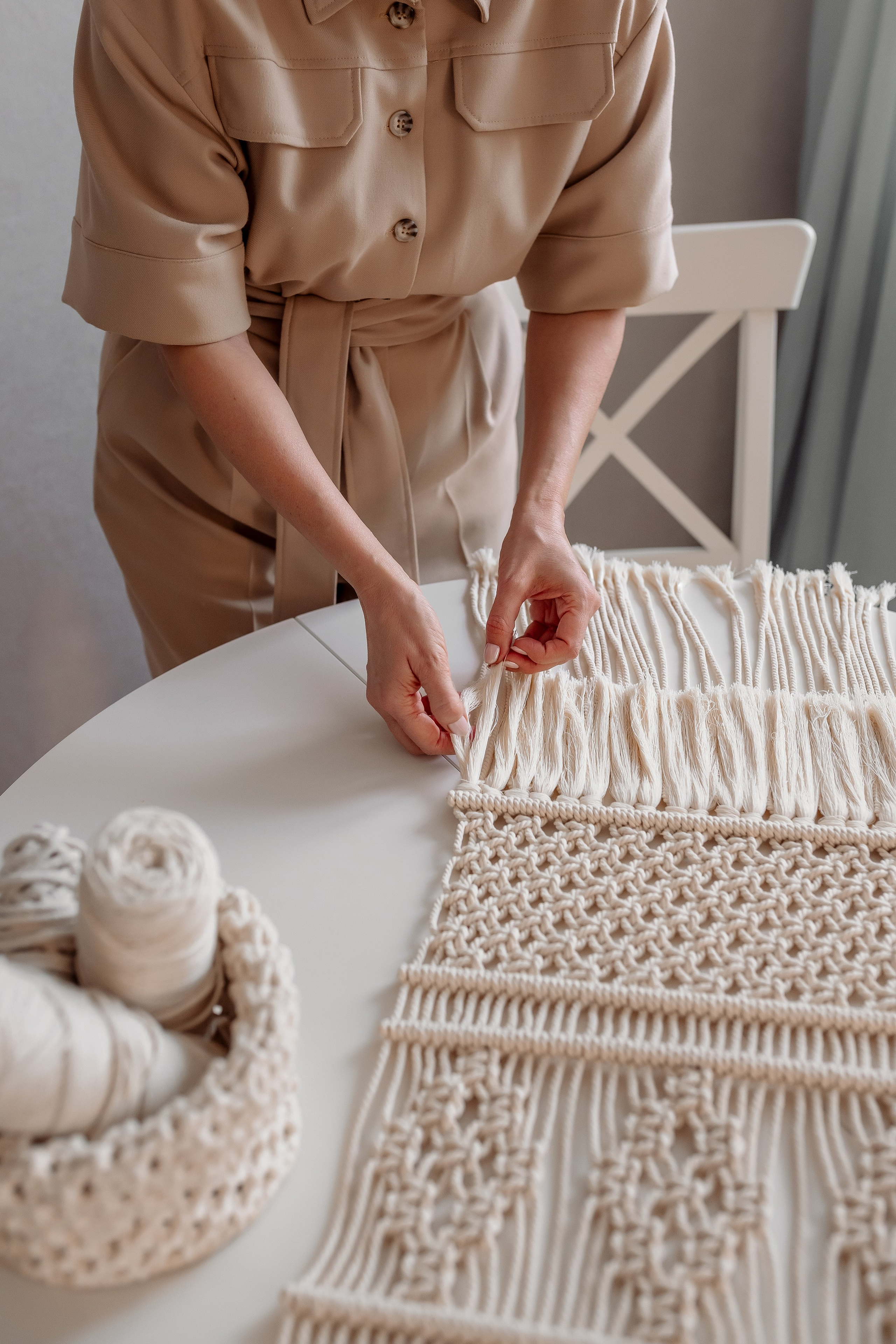 Мастер макраме. Фотограф Мария Стрелкова