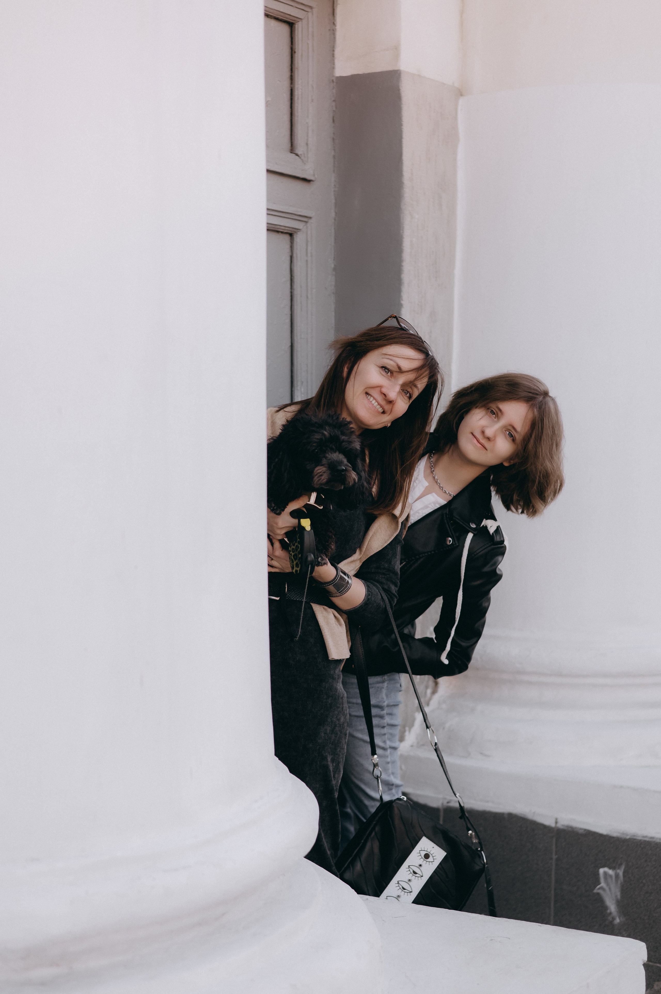 Осенние приключения Чарлика и его хозяек. Фотограф Мария Стрелкова