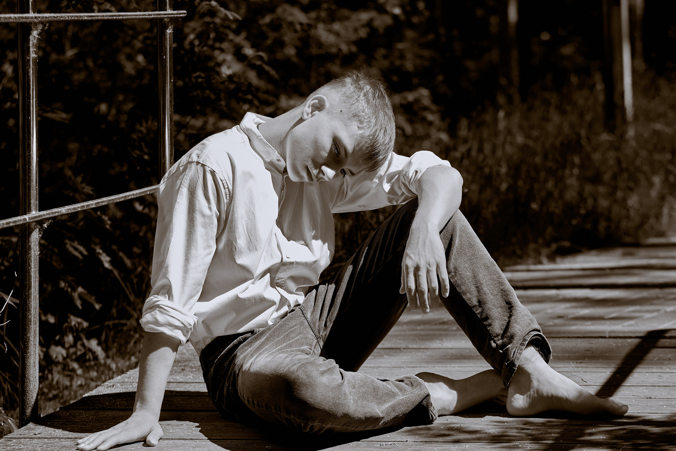 Портрет ученика девятого класса — отражение надежды и веры в будущее, фото Николая Голованова, г. Дзержинск.