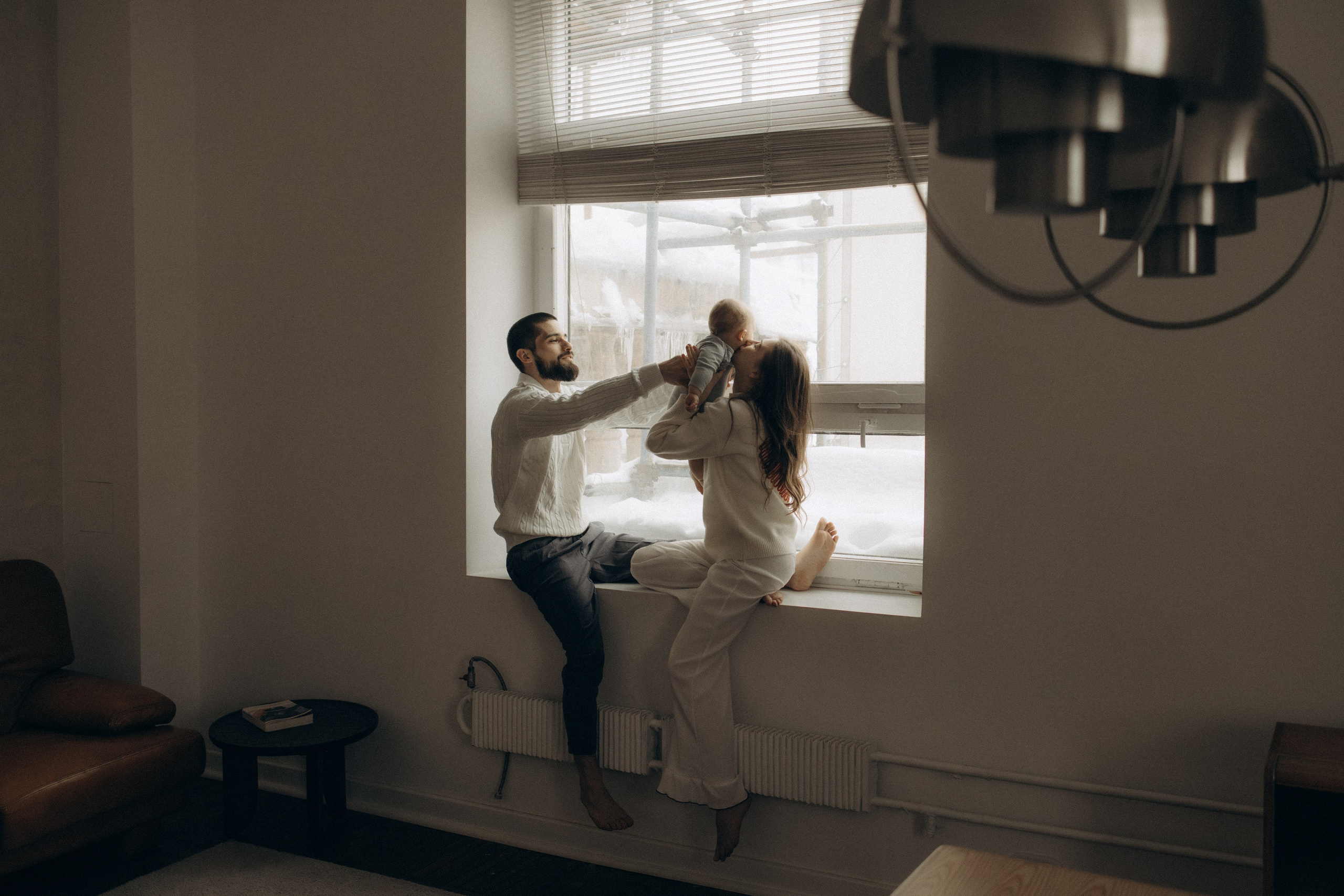 Семейная фотосессия в студии. Семейный фотограф Москва Юлиана Фетисова