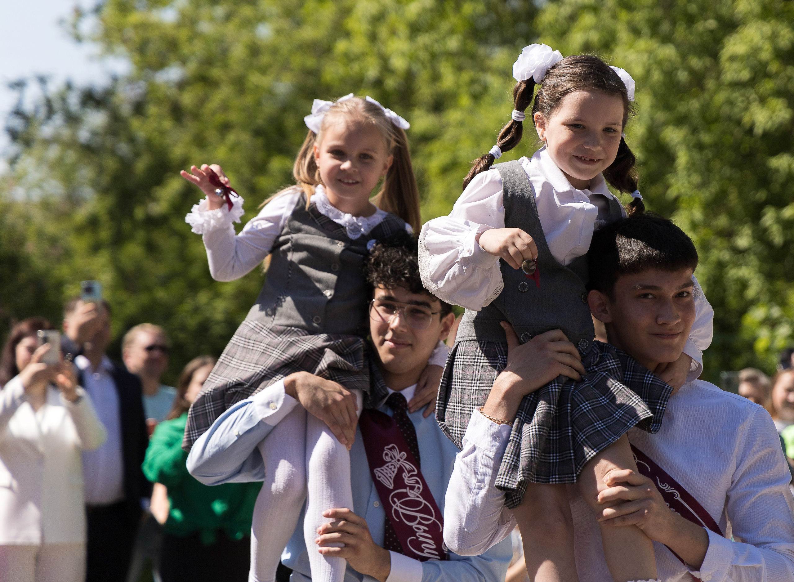 — Школьная съемка