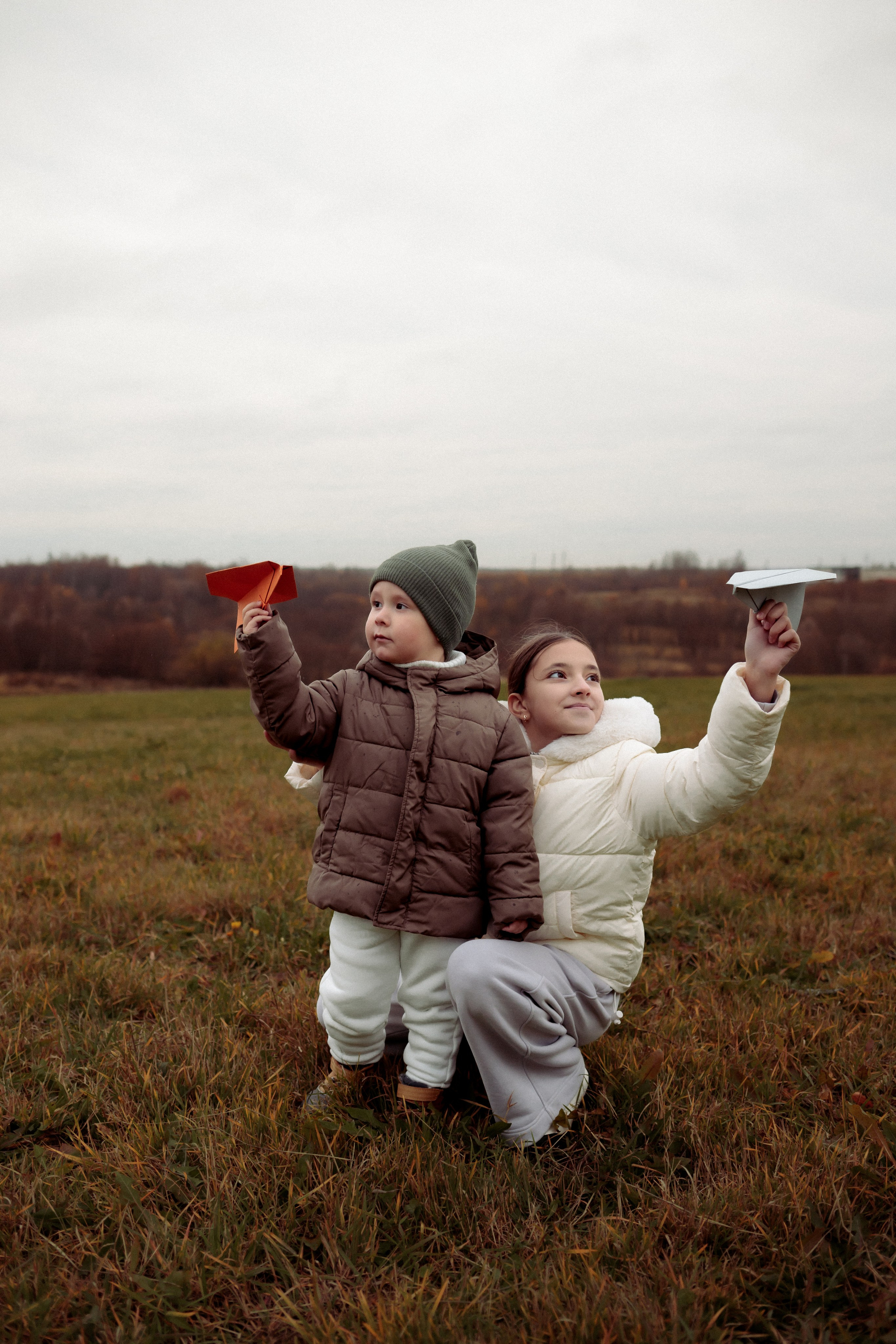 Осень, поле, дети. ФОТОГРАФ | Сыктывкар