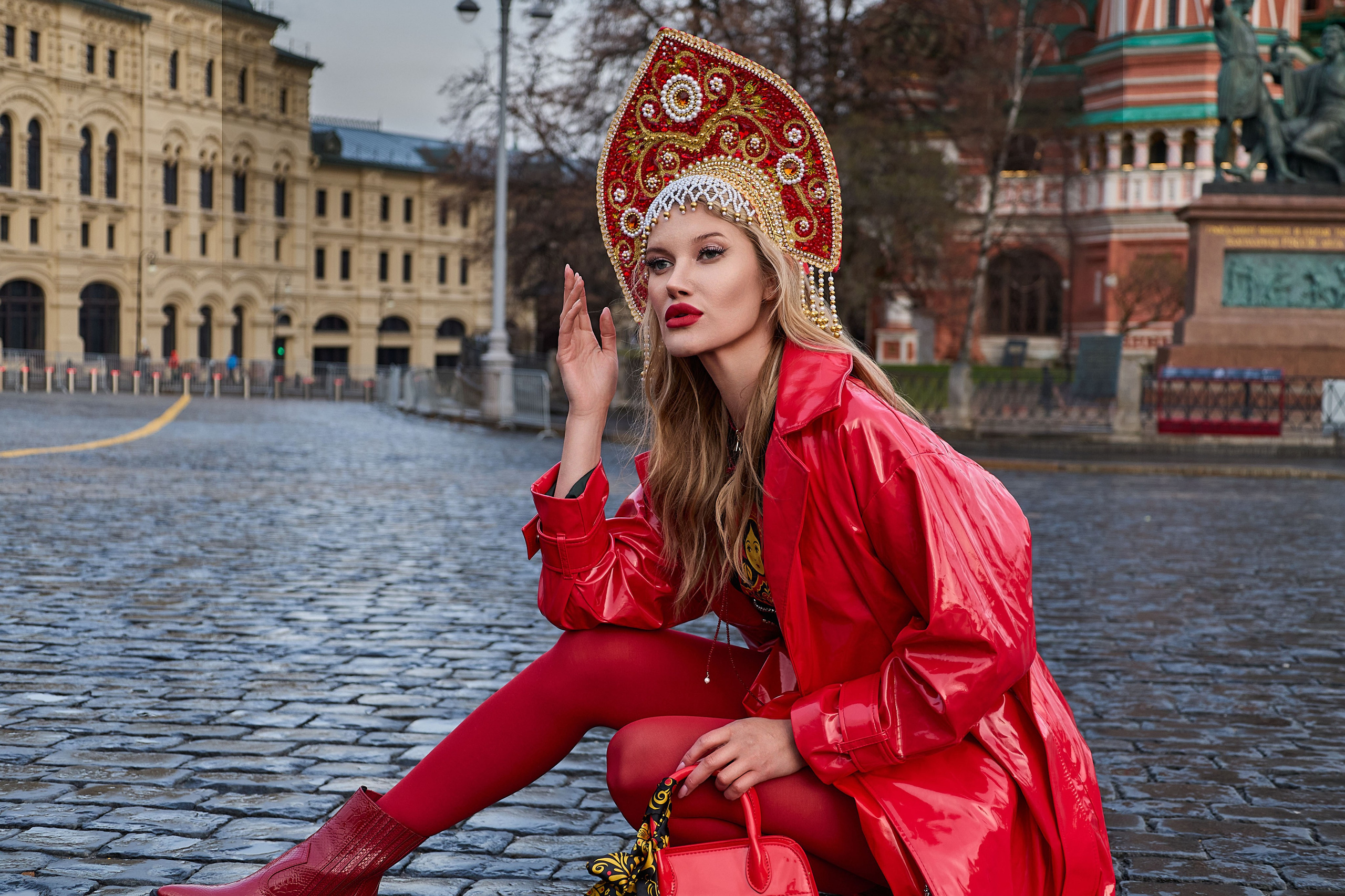 Концептуальная фотосессия «Русский авангард» в самом сердце столицы