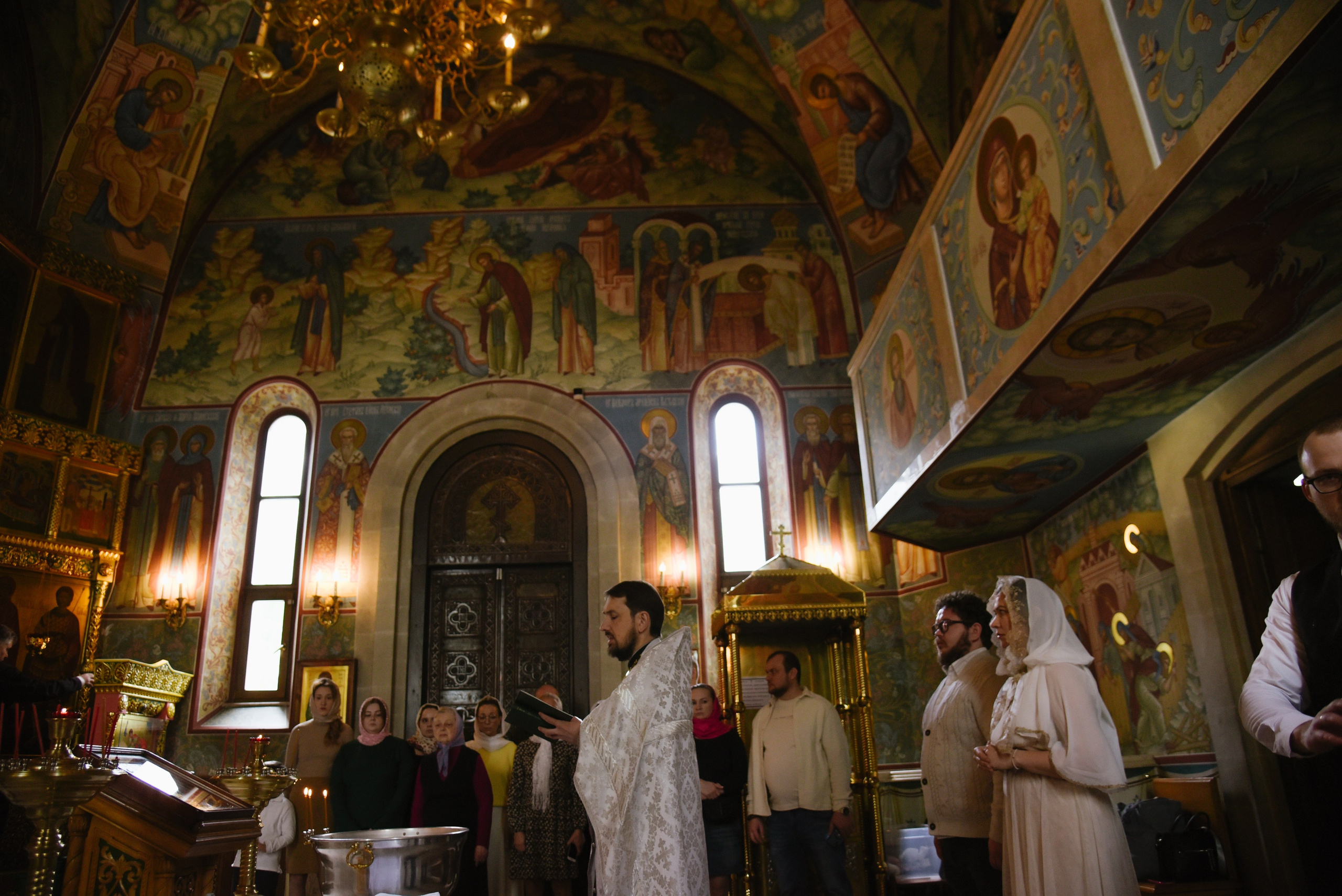 Таинство крещения Виктории. Фотограф Лола Волна, город Москва