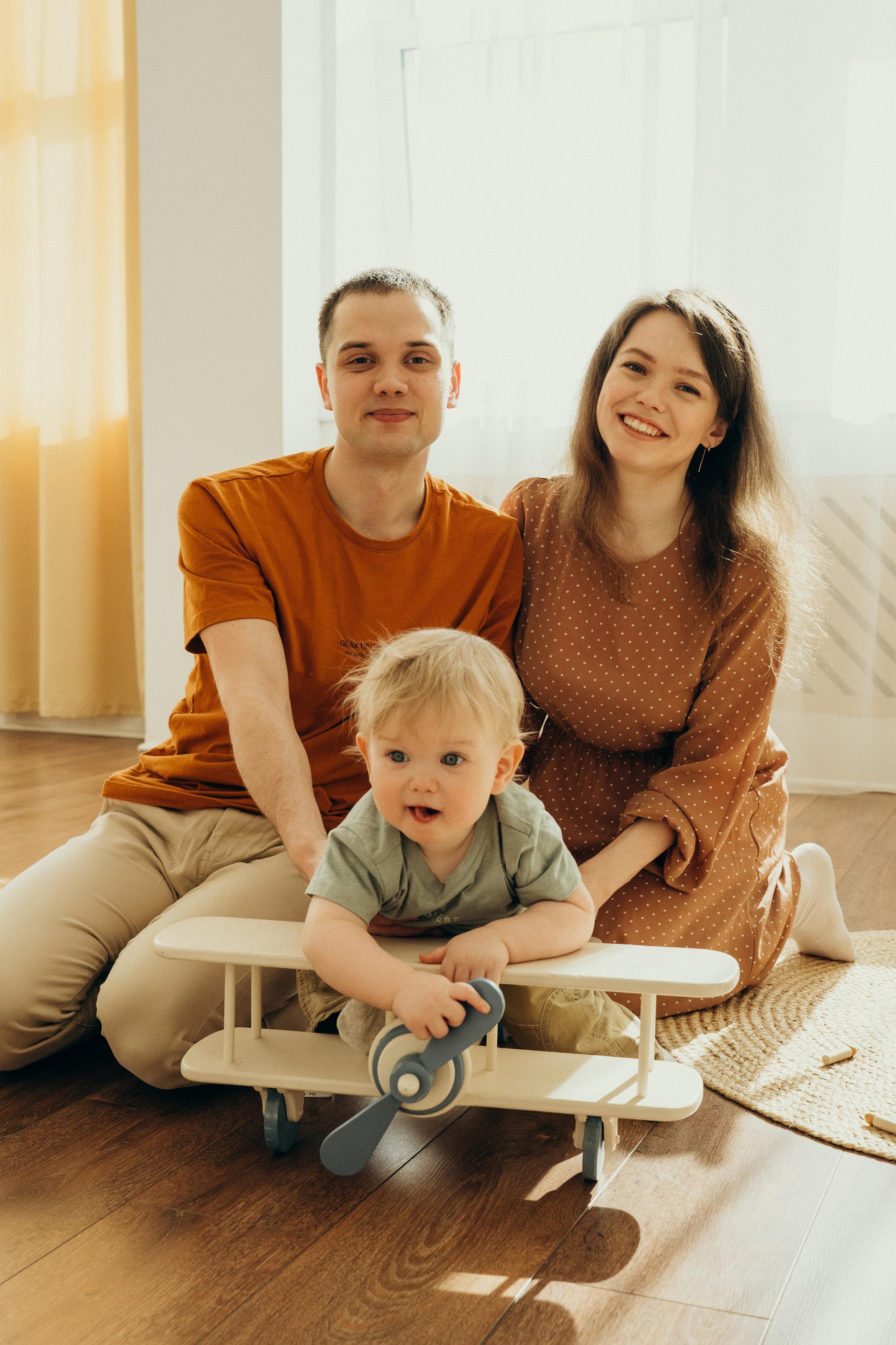 Родион, Алена и Кирюша