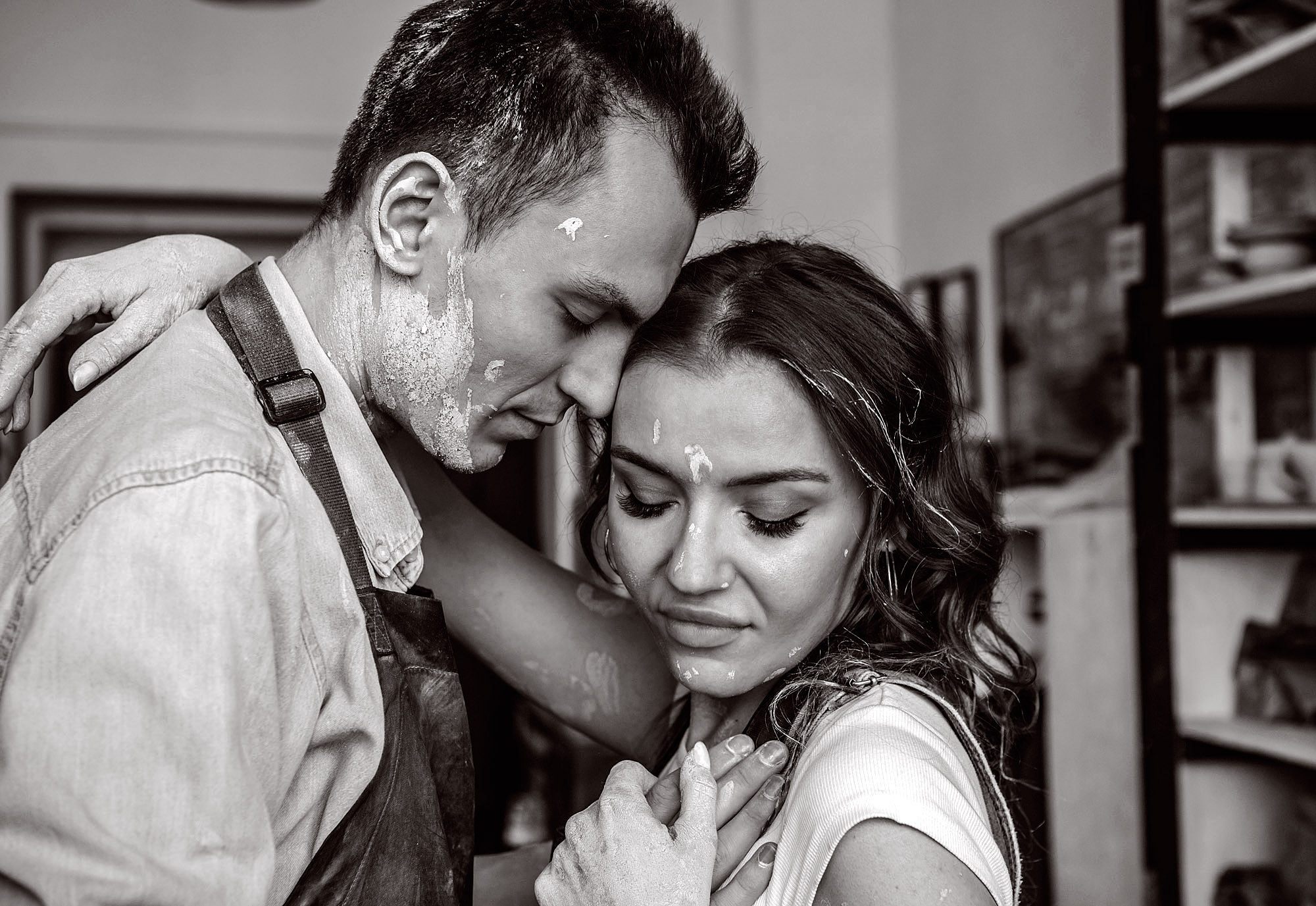 LOVE STORY в Гончарной студии. КОНТЕНТ/ЖЕНСКИЙ ФОТОГРАФ МЕДВЕДЕВА НАТАЛЬЯ