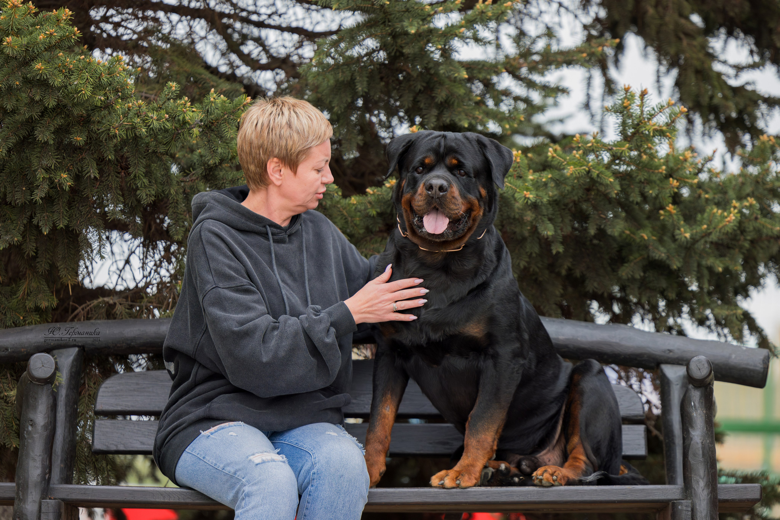 Саратов 2 х моно ротвейлеров 28-29.04.2024. Фотограф-анималист Юлия Германика