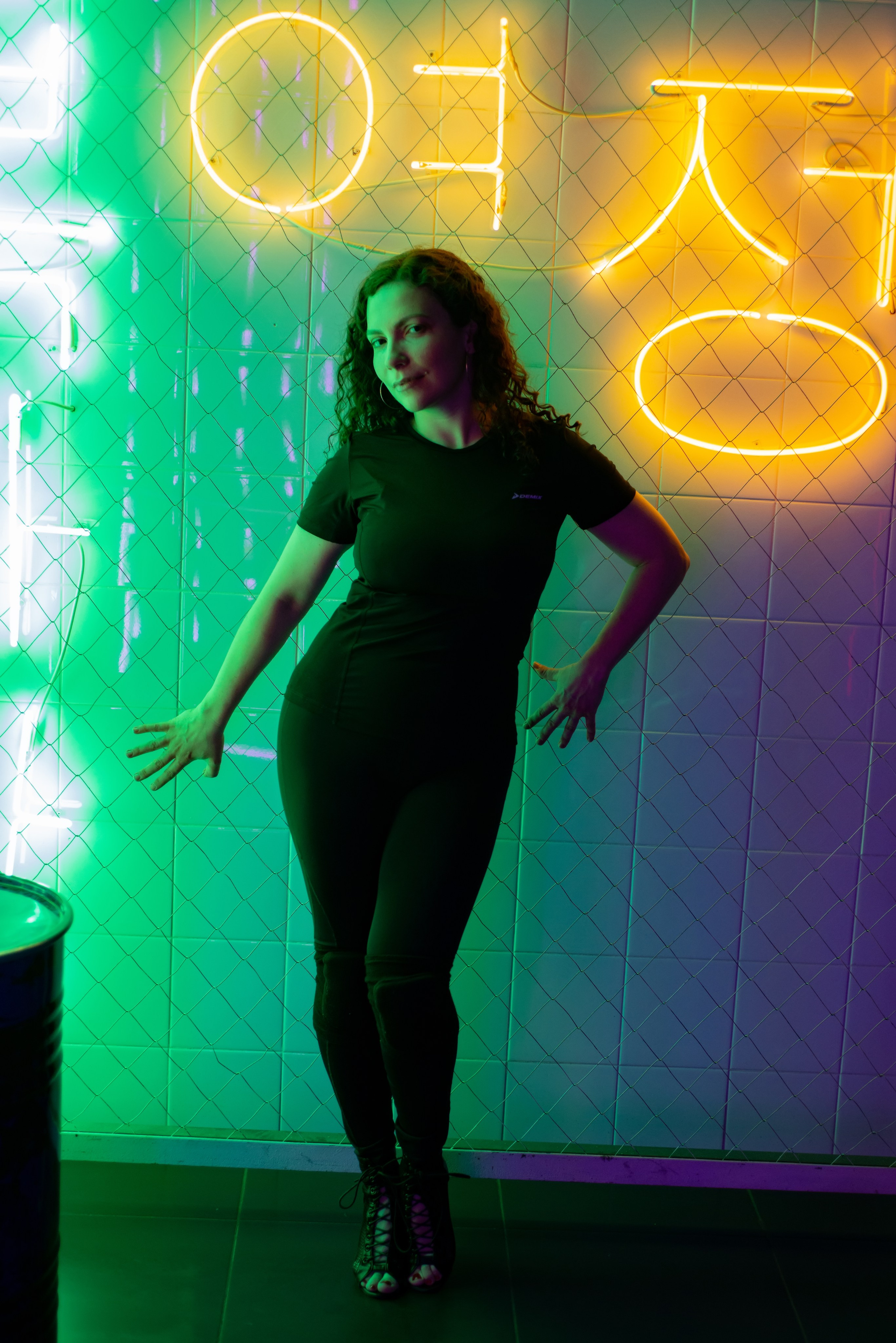 Анна в стиле киберпанк. Фотограф и дизайнер в Москве Екатерина Лобачева