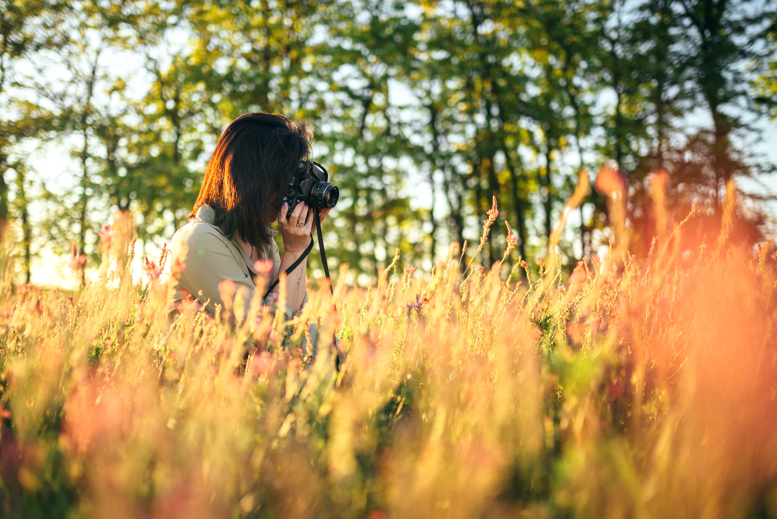 Летняя съёмка на закате. Свадебный и семейный фотограф в Симферополе Дарья Маркова