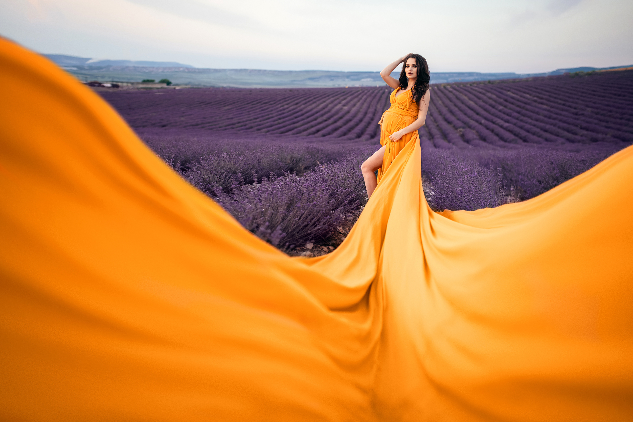 Фотосессия в лавандовом поле. Свадебный и семейный фотограф в Симферополе Дарья Маркова