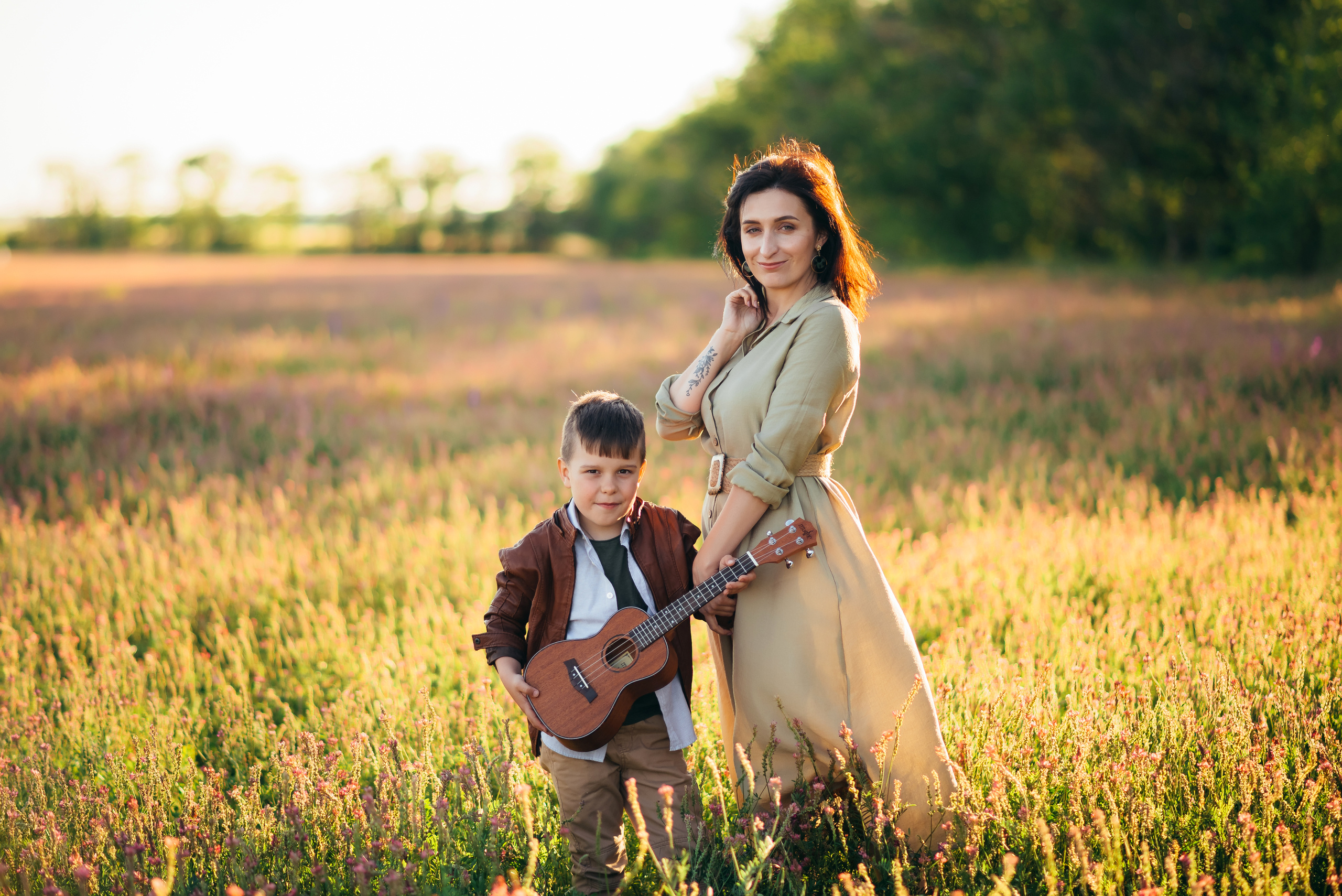 Летняя съёмка на закате. Свадебный и семейный фотограф в Симферополе Дарья Маркова