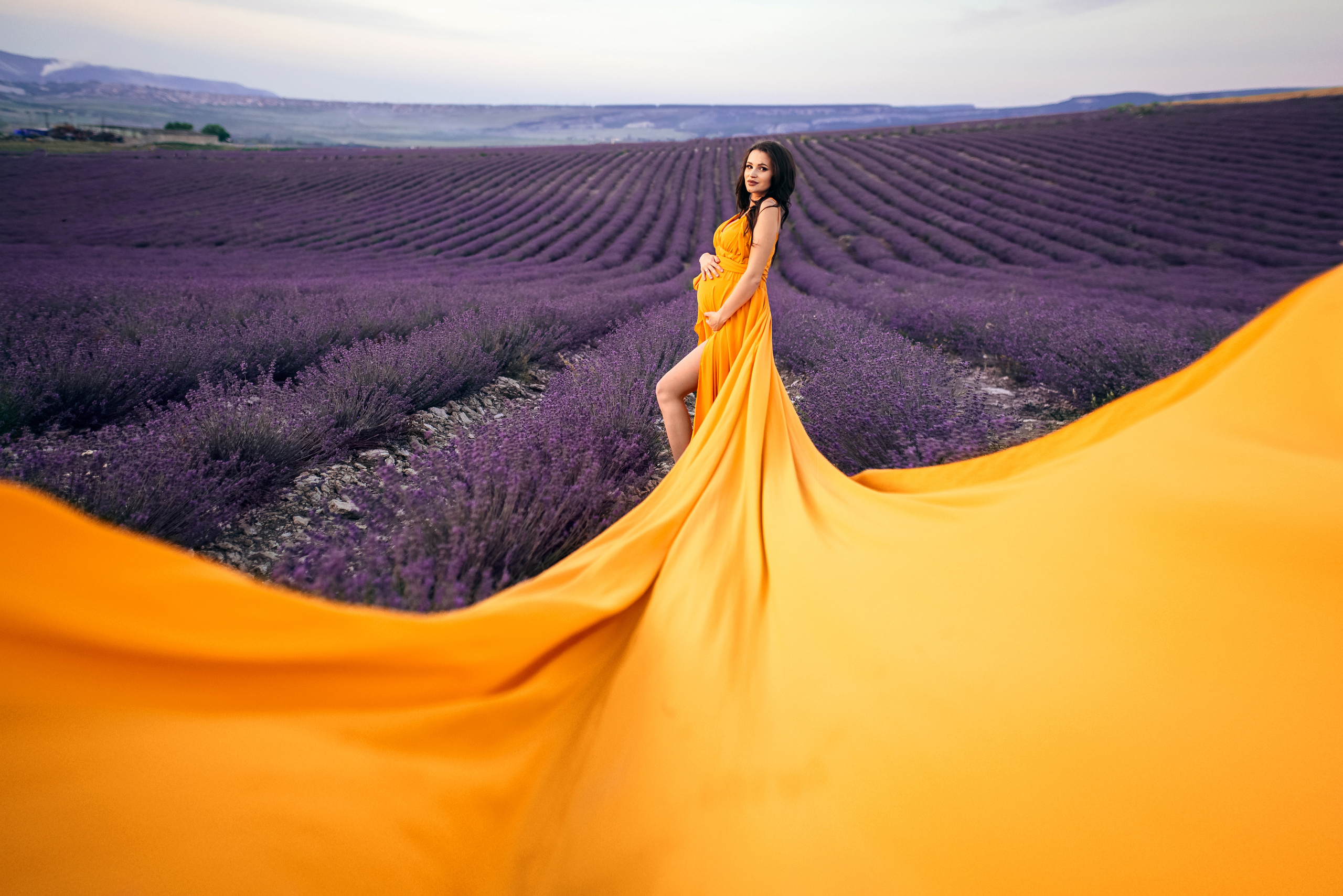 Фотосессия в лавандовом поле. Свадебный и семейный фотограф в Симферополе Дарья Маркова