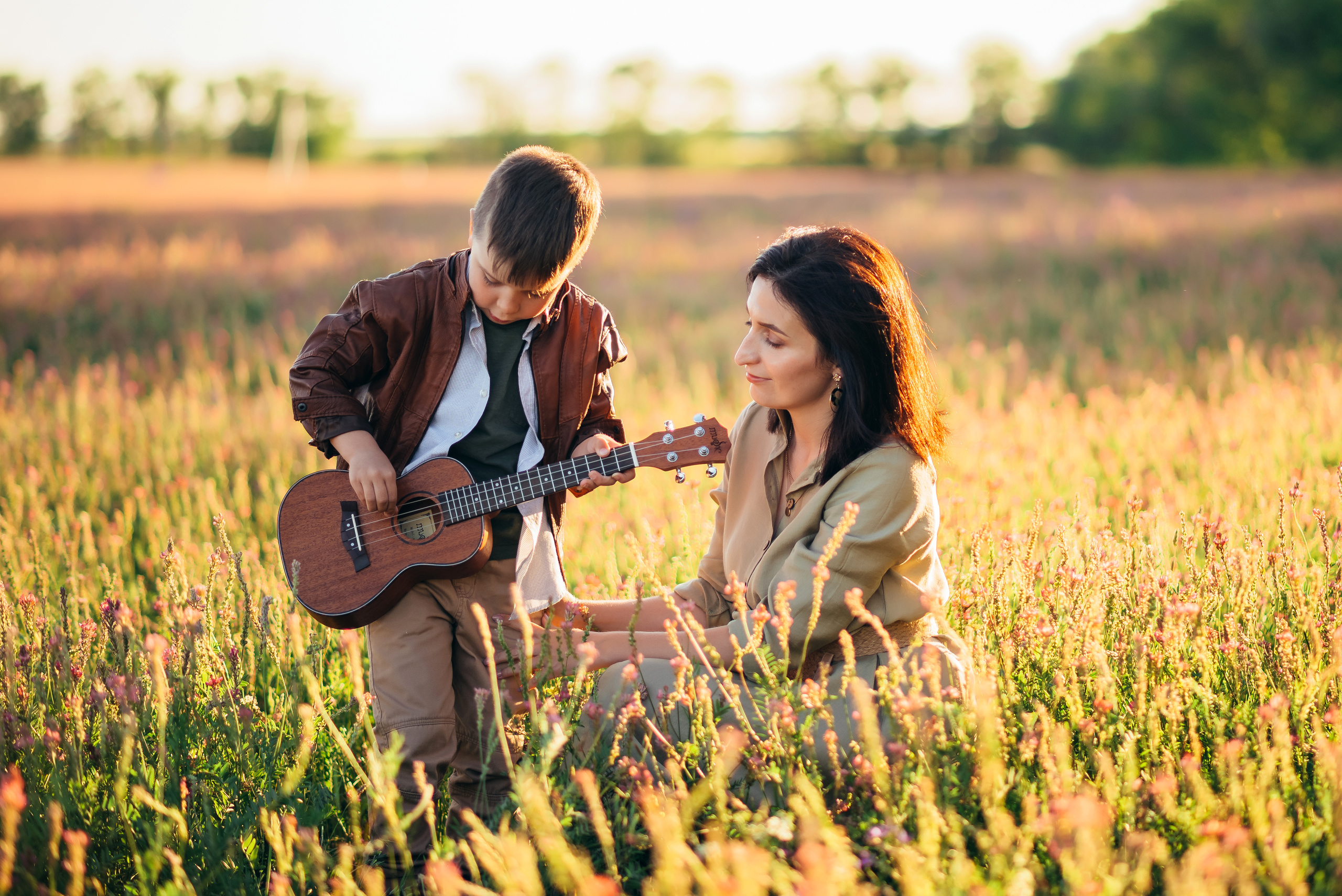 Летняя съёмка на закате. Свадебный и семейный фотограф в Симферополе Дарья Маркова