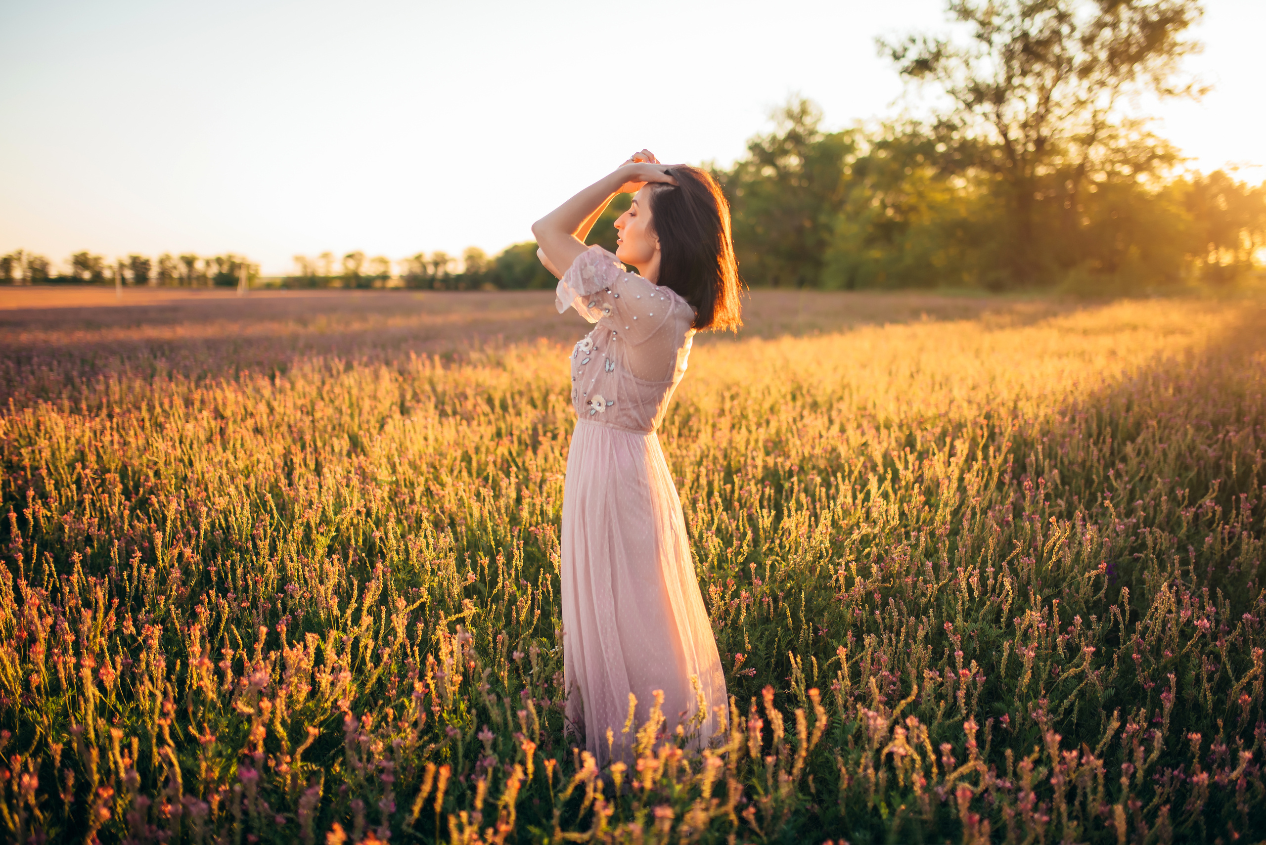 Летняя съёмка на закате. Свадебный и семейный фотограф в Симферополе Дарья Маркова