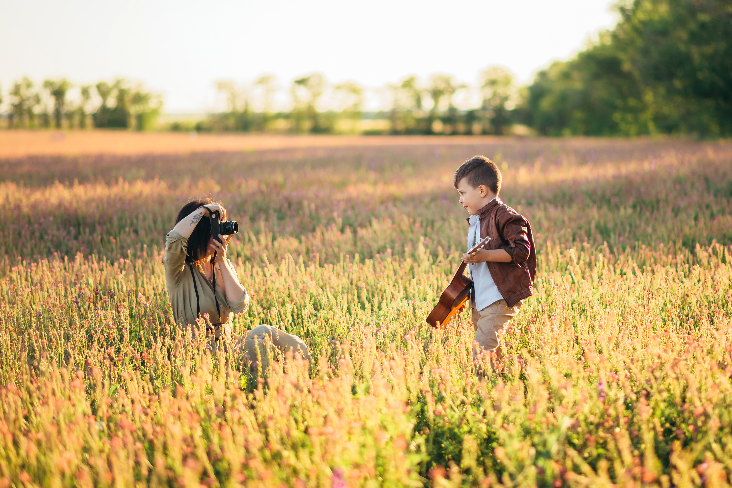 Летняя съёмка на закате. Свадебный и семейный фотограф в Симферополе Дарья Маркова