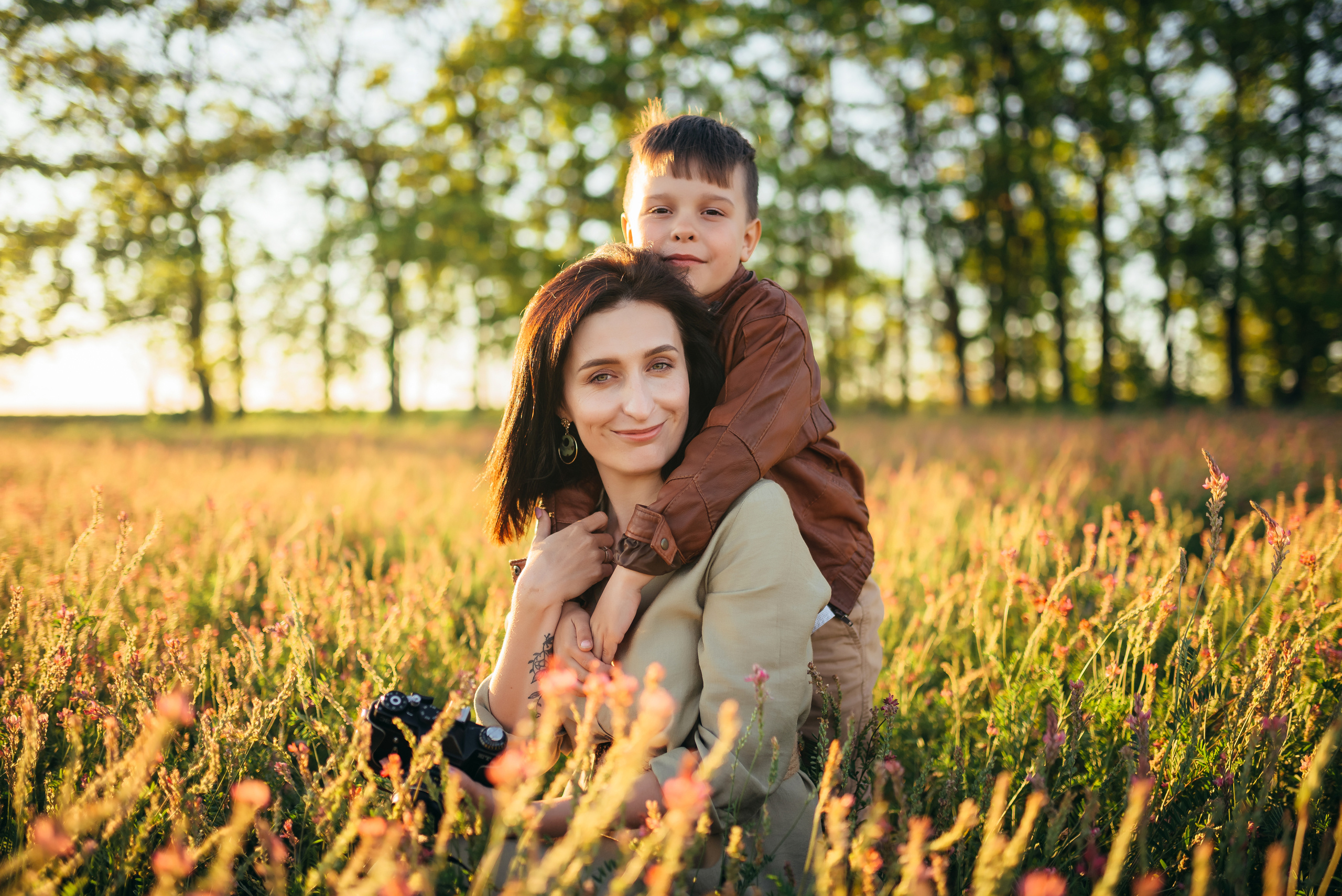 Летняя съёмка на закате. Свадебный и семейный фотограф в Симферополе Дарья Маркова