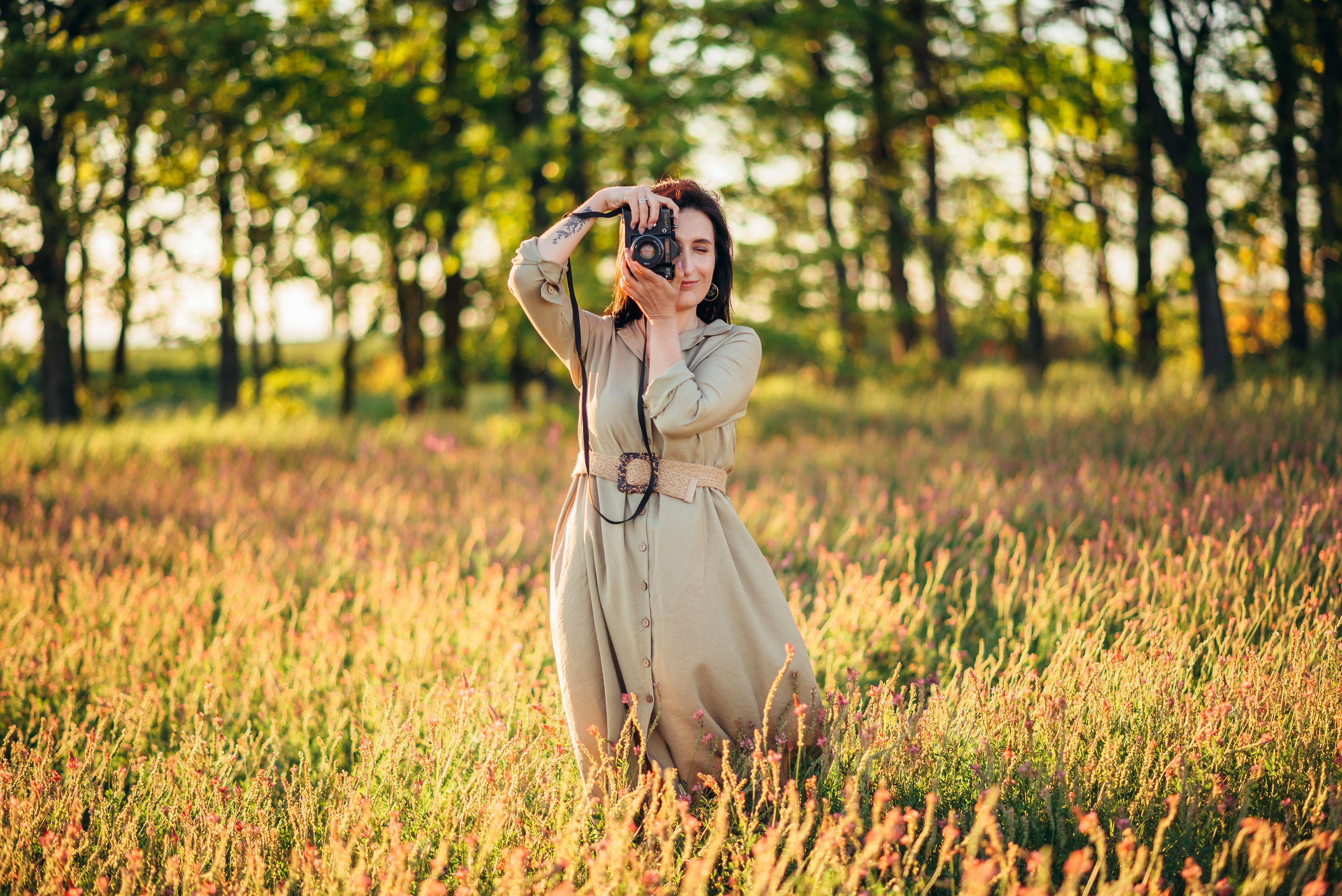 Летняя съёмка на закате. Свадебный и семейный фотограф в Симферополе Дарья Маркова