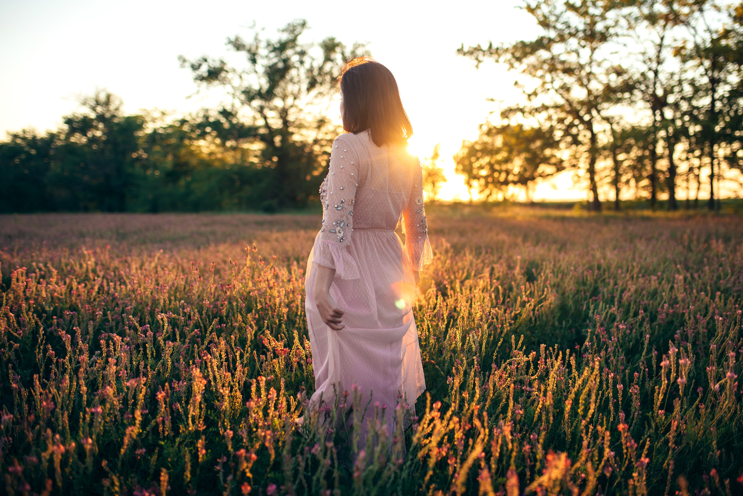 Летняя съёмка на закате. Свадебный и семейный фотограф в Симферополе Дарья Маркова