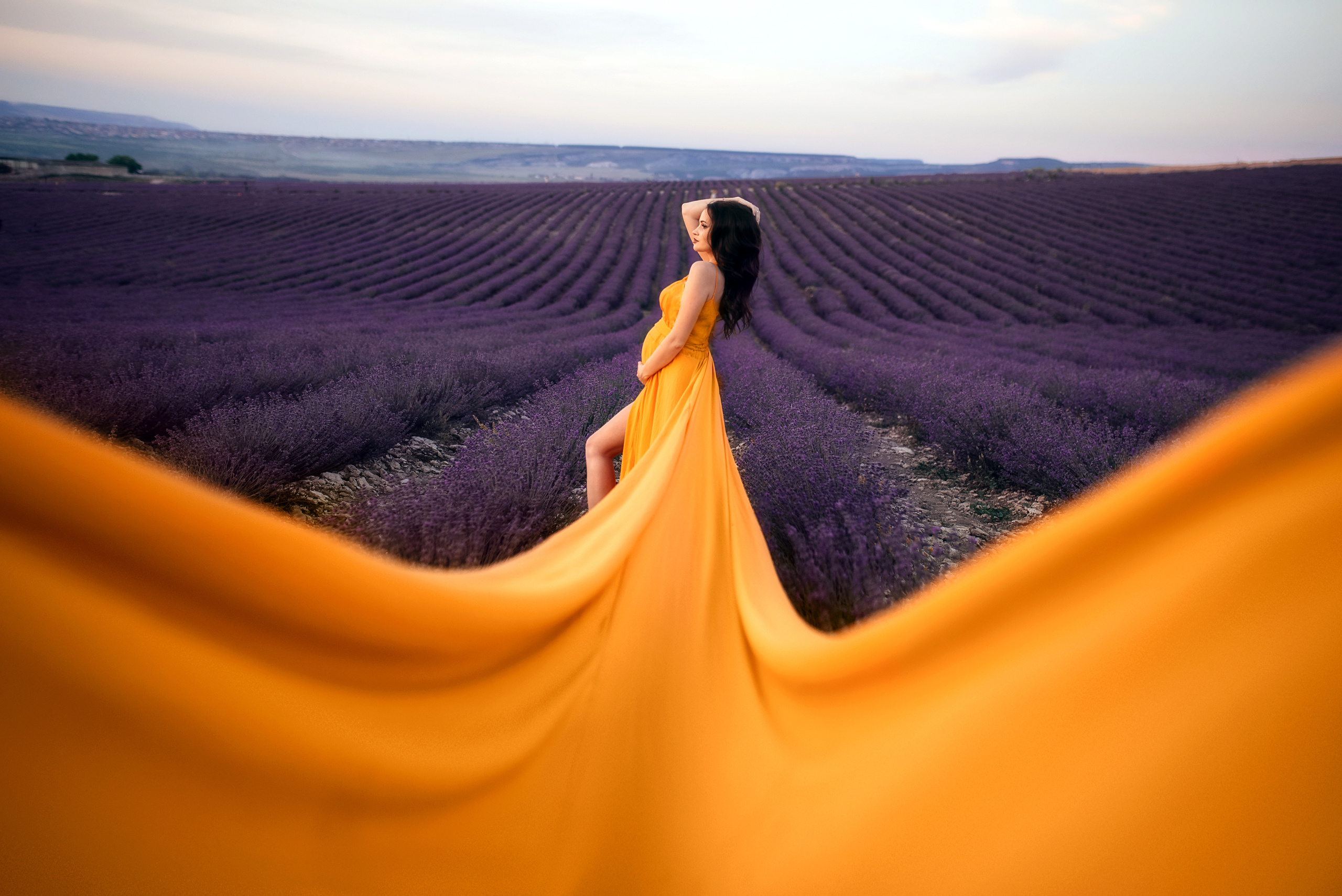 Фотосессия в лавандовом поле. Свадебный и семейный фотограф в Симферополе Дарья Маркова