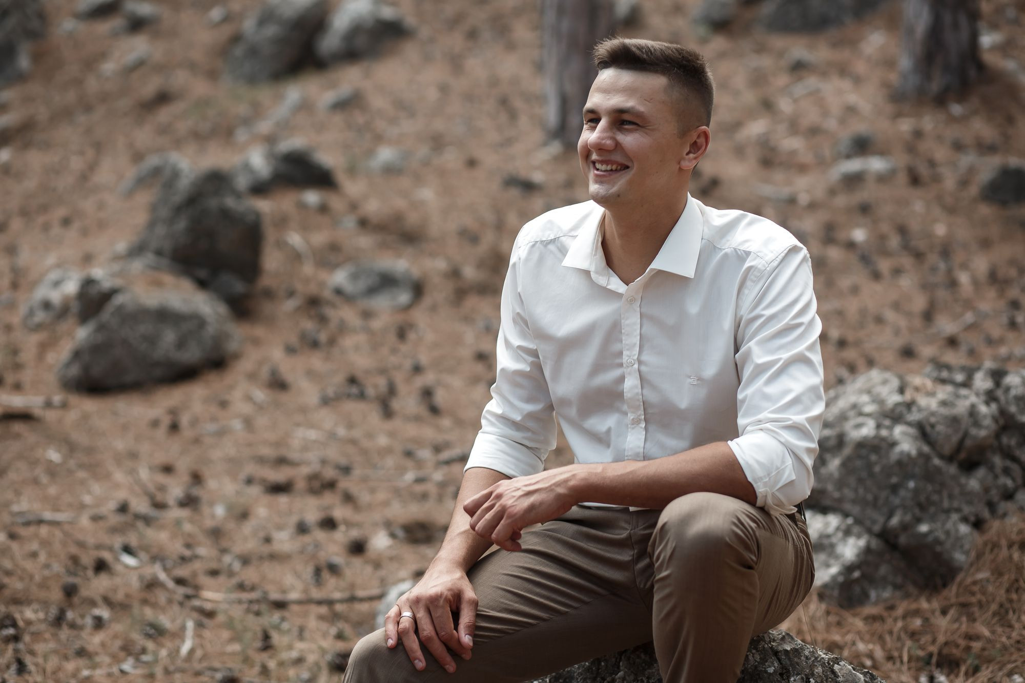 Свадебная прогулка в лесу. Свадебный и семейный фотограф в Крыму и Севастополе Дарья Королева