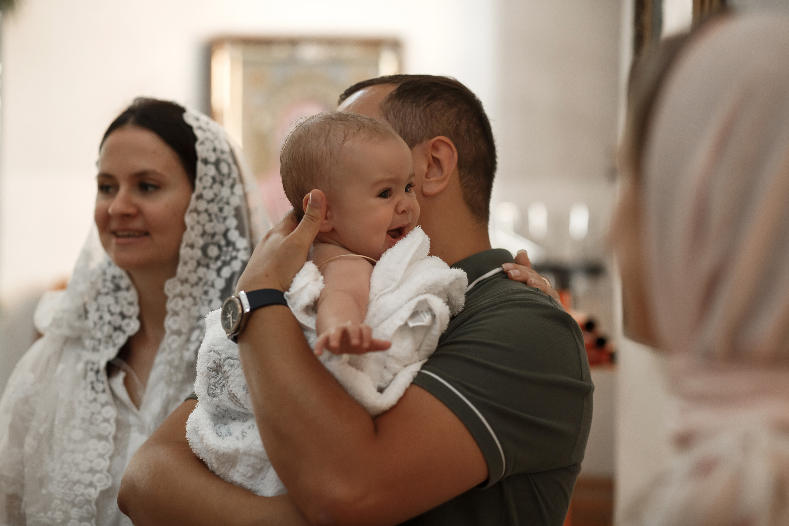 Крещение Милы. Свадебный и семейный фотограф в Крыму и Севастополе Дарья Королева