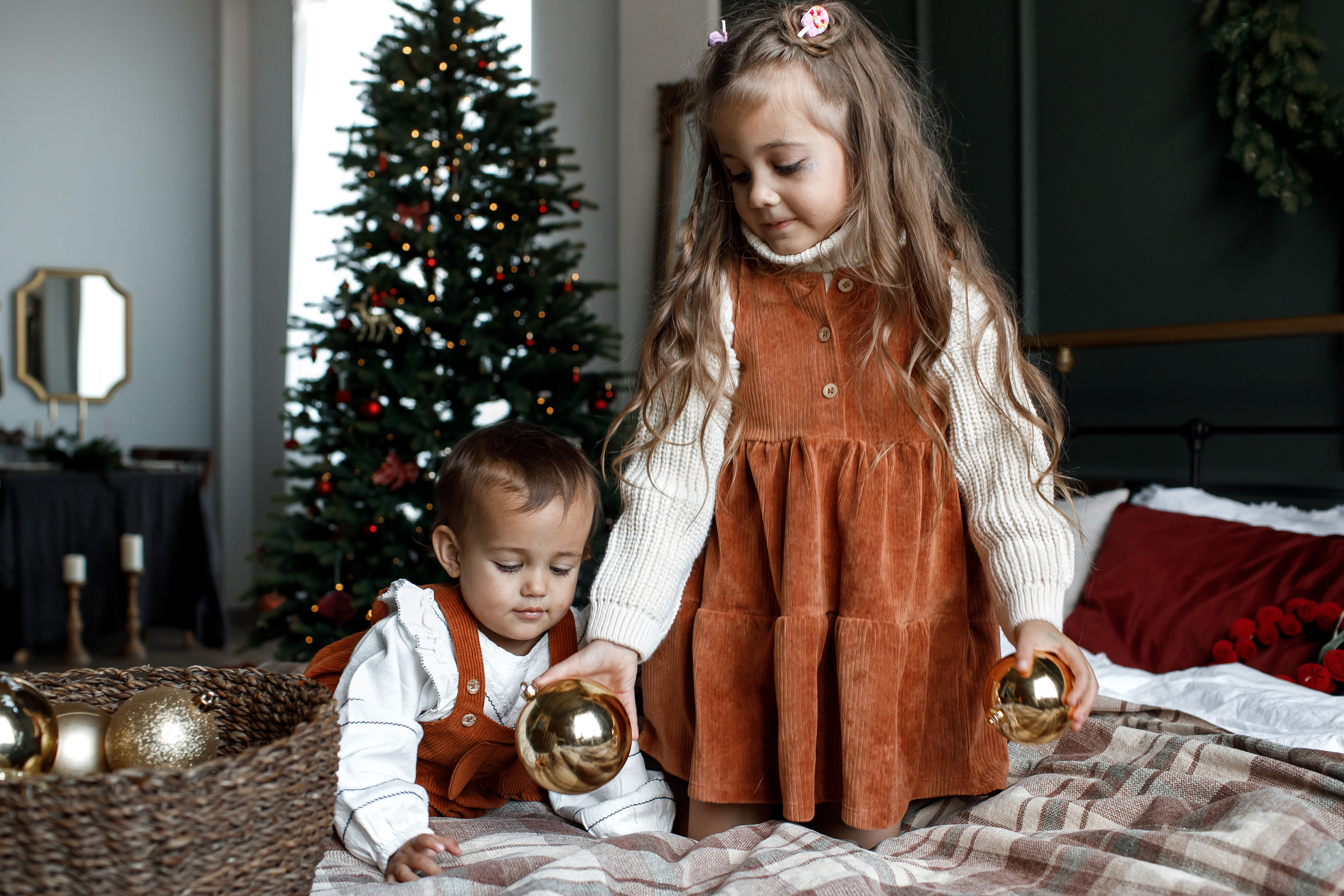 Новогодняя студийная съёмка. Свадебный и семейный фотограф в Крыму и Севастополе Дарья Королева