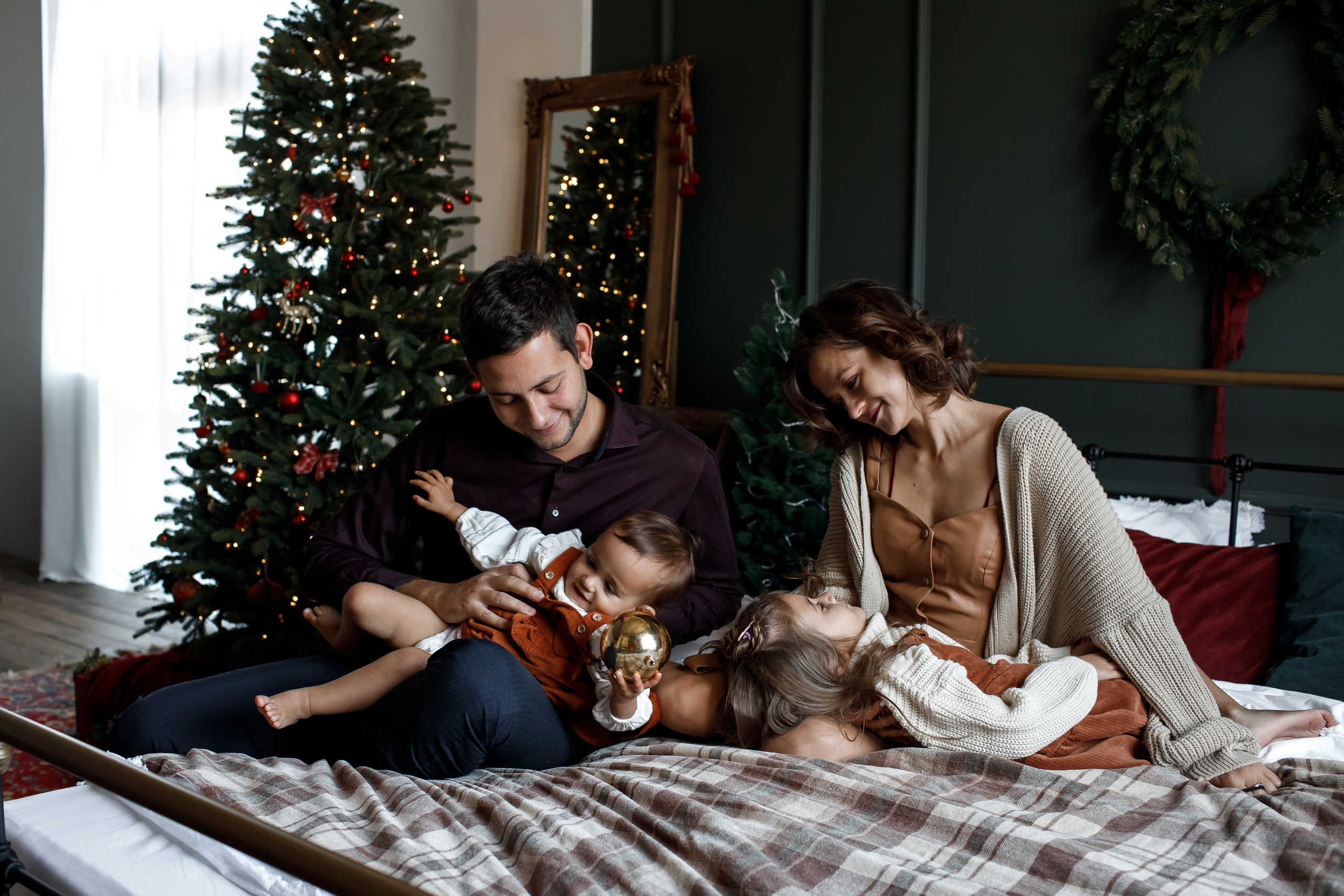 Новогодняя студийная съёмка. Свадебный и семейный фотограф в Крыму и Севастополе Дарья Королева
