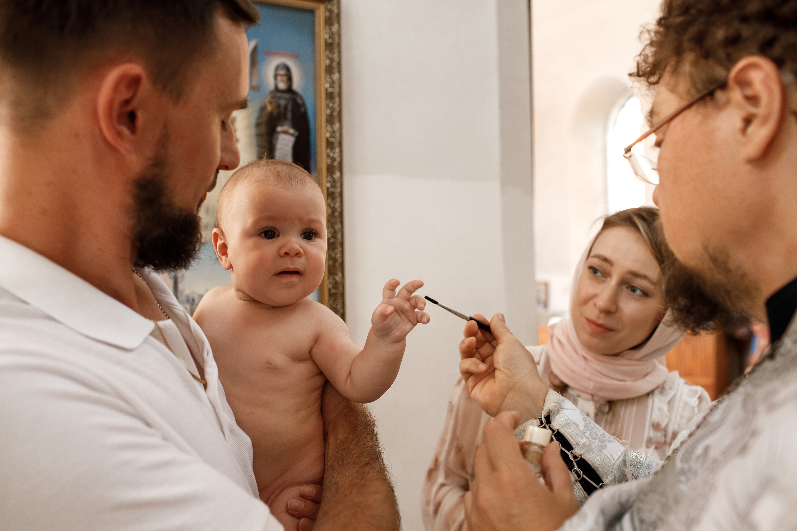 Крещение Милы. Свадебный и семейный фотограф в Крыму и Севастополе Дарья Королева