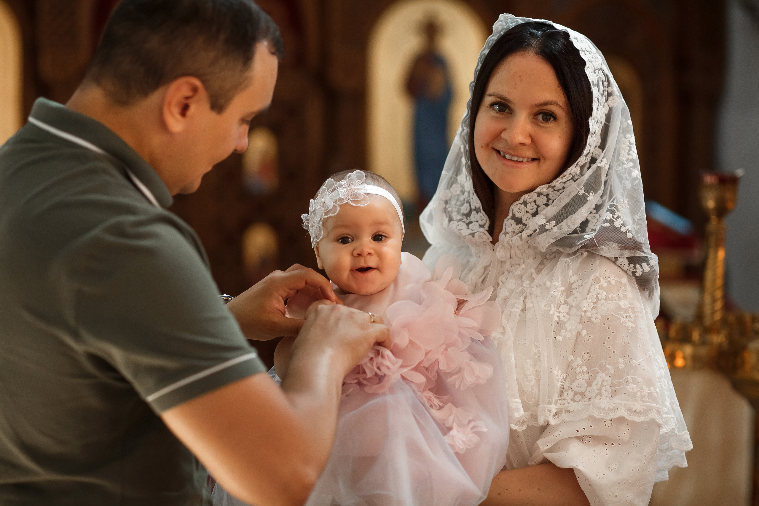 Крещение Милы. Свадебный и семейный фотограф в Крыму и Севастополе Дарья Королева