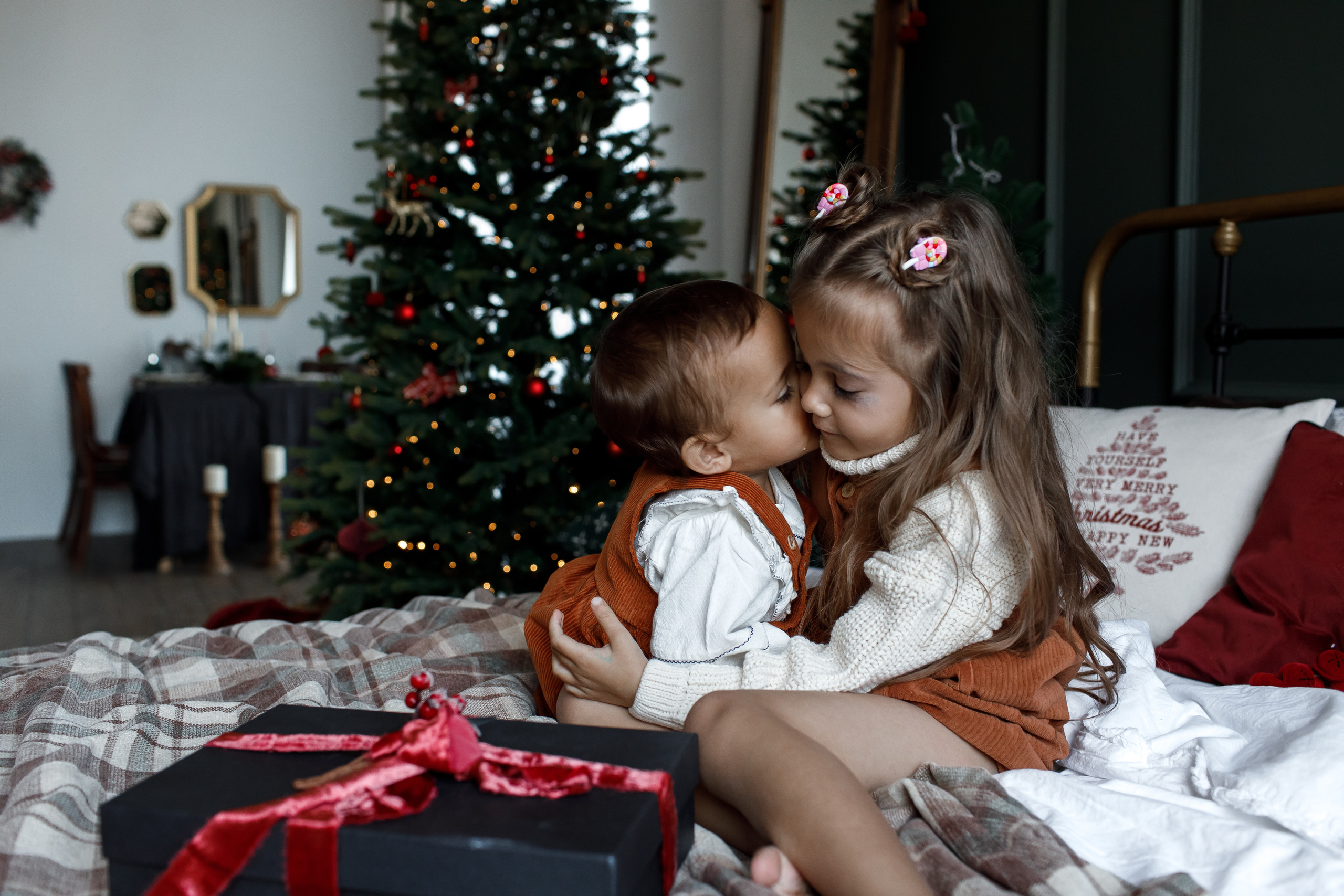 Новогодняя студийная съёмка. Свадебный и семейный фотограф в Крыму и Севастополе Дарья Королева