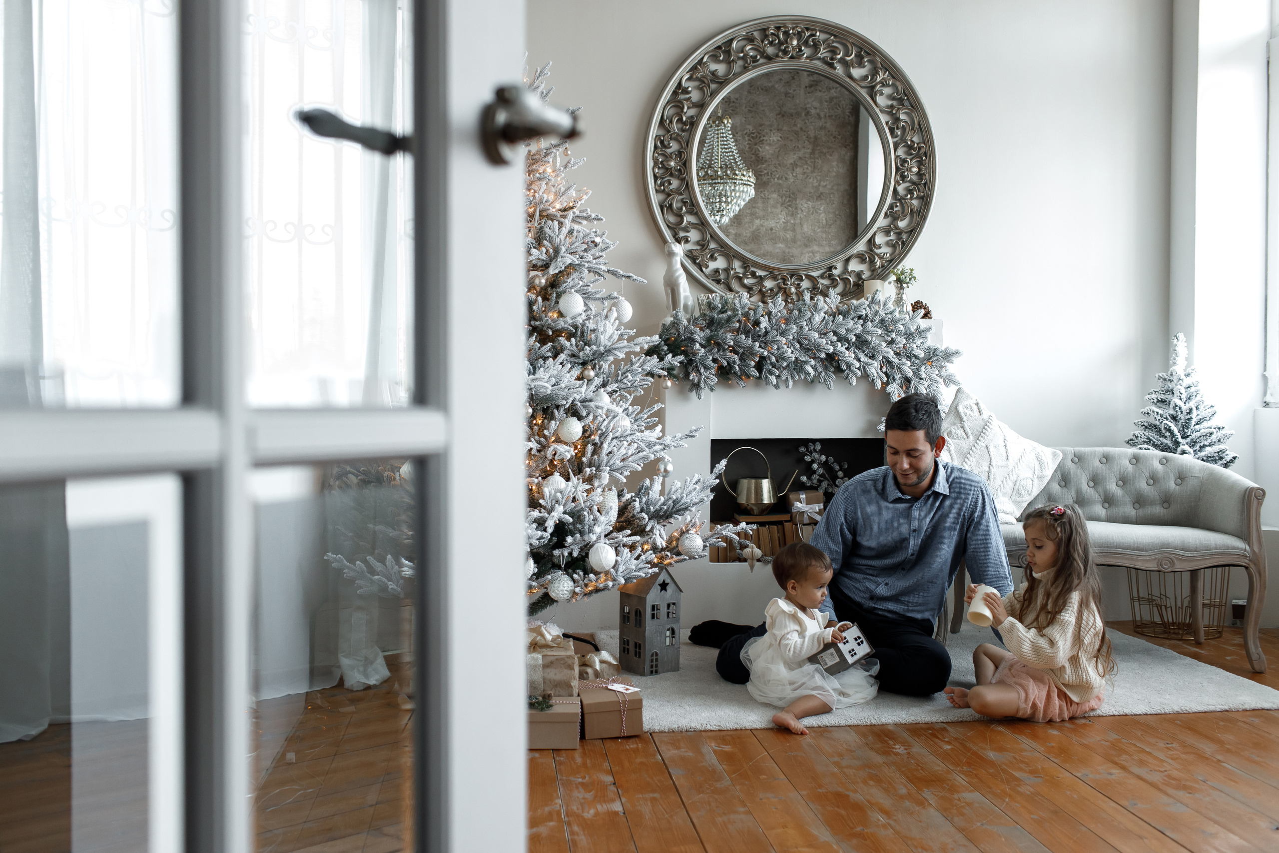 Новогодняя студийная съёмка. Свадебный и семейный фотограф в Крыму и Севастополе Дарья Королева