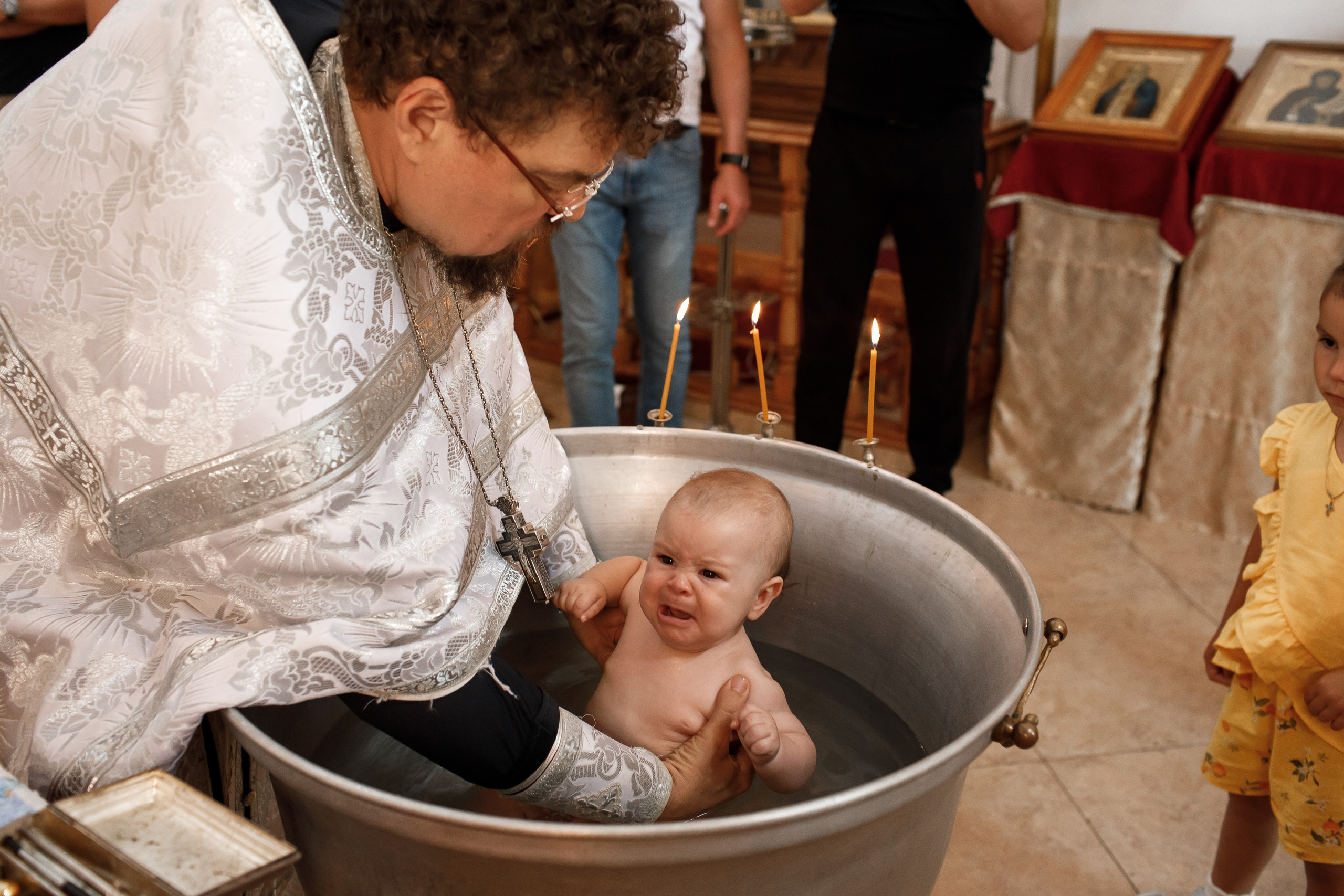 Крещение Милы. Свадебный и семейный фотограф в Крыму и Севастополе Дарья Королева
