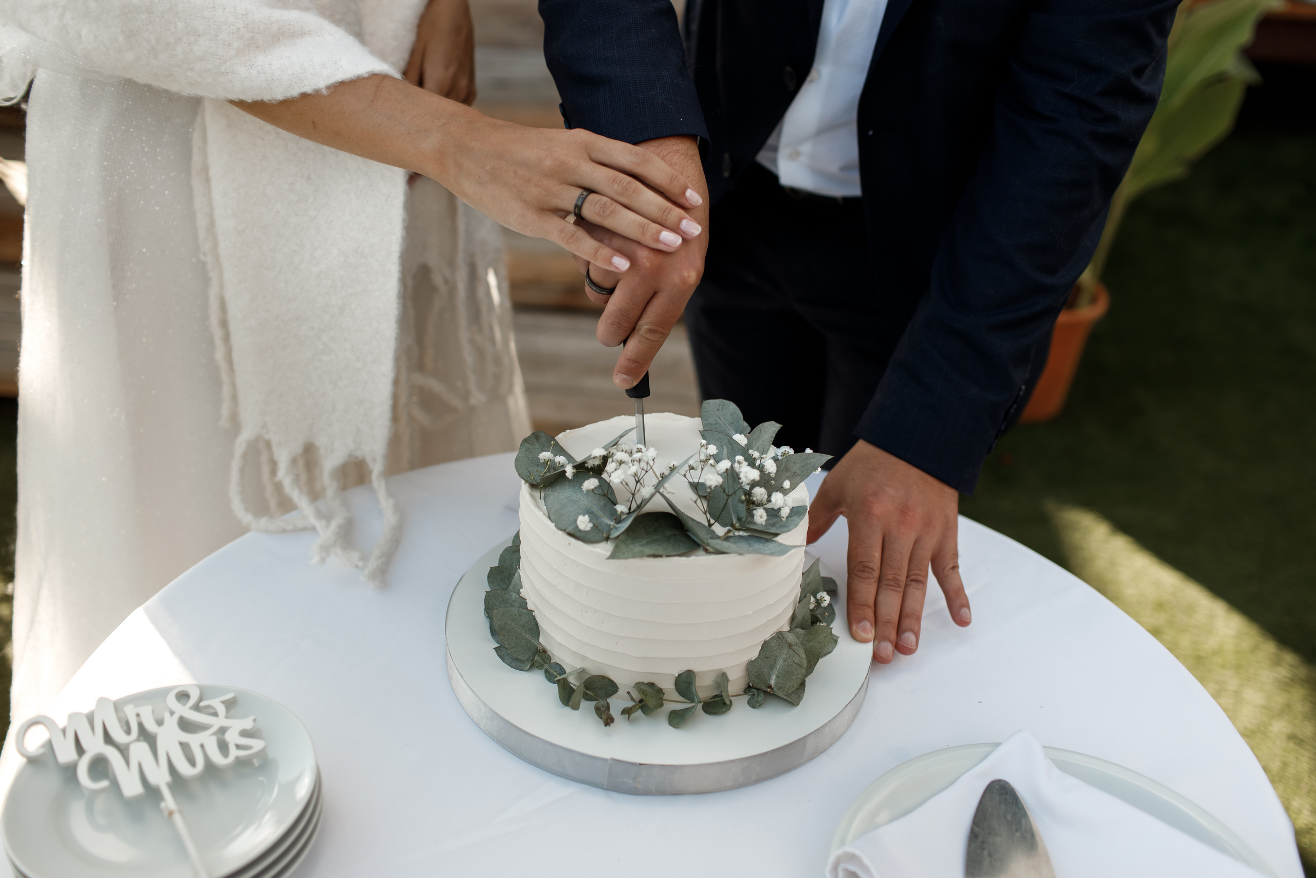 Камерная свадьба Сережи и Марины. Свадебный и семейный фотограф в Крыму и Севастополе Дарья Королева