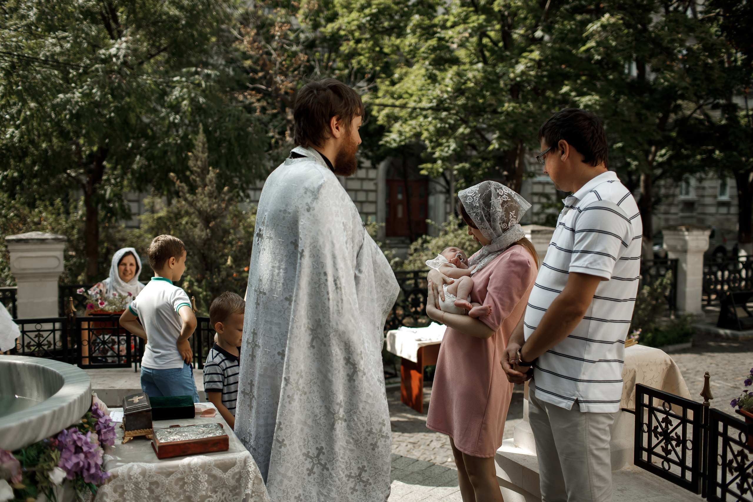 Крещение Даяны. Свадебный и семейный фотограф в Крыму и Севастополе Дарья Королева