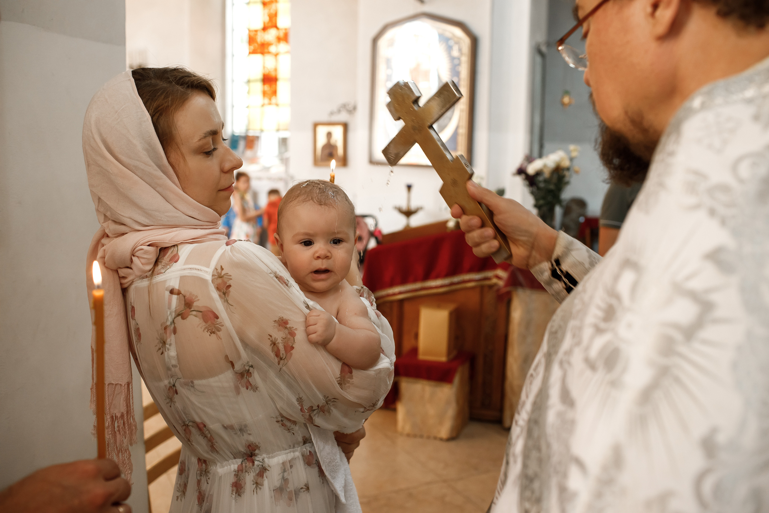 Крещение Милы. Свадебный и семейный фотограф в Крыму и Севастополе Дарья Королева