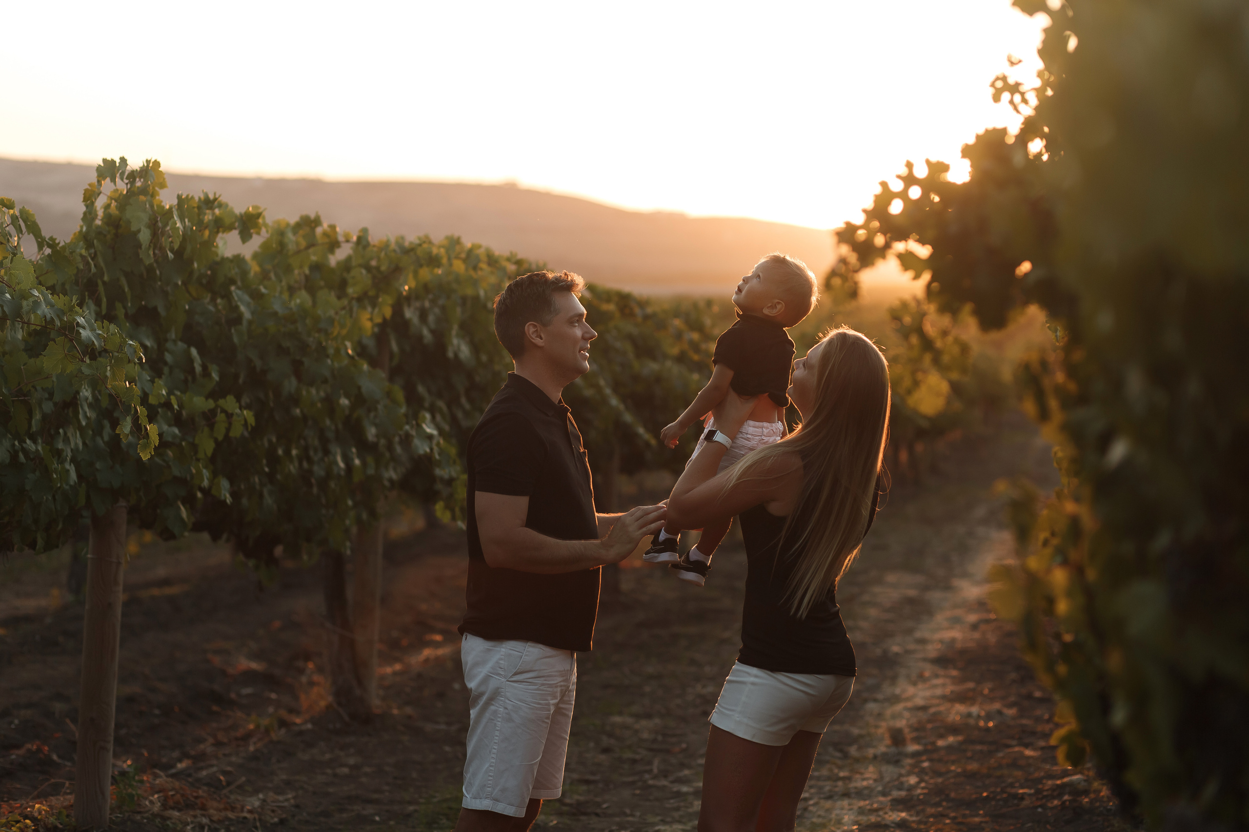 Съёмка в виноградниках. Свадебный и семейный фотограф в Крыму и Севастополе Дарья Королева